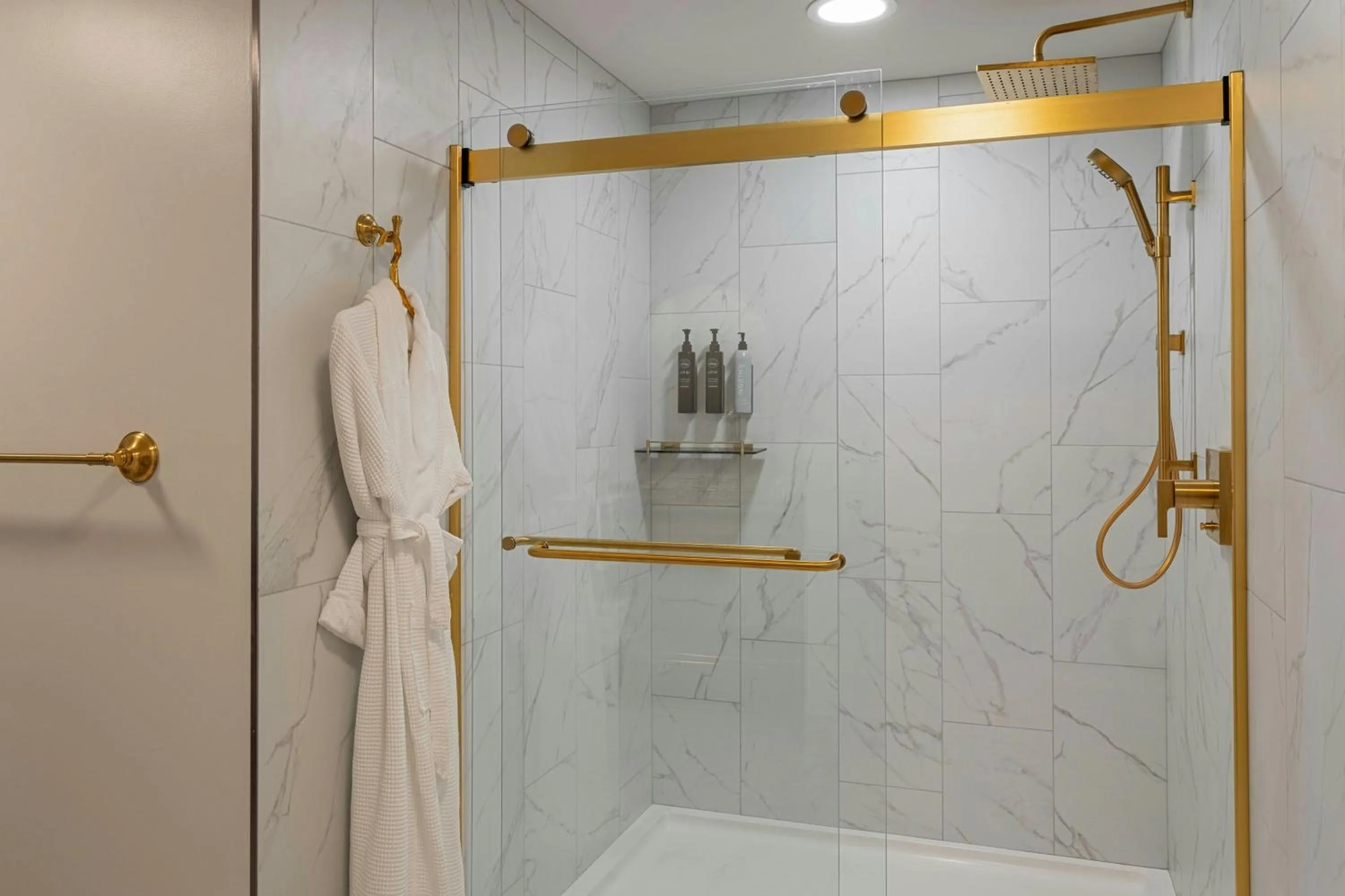 Bathroom in The Publisher, Downtown Fredericksburg, a Tribute Portfolio Hotel