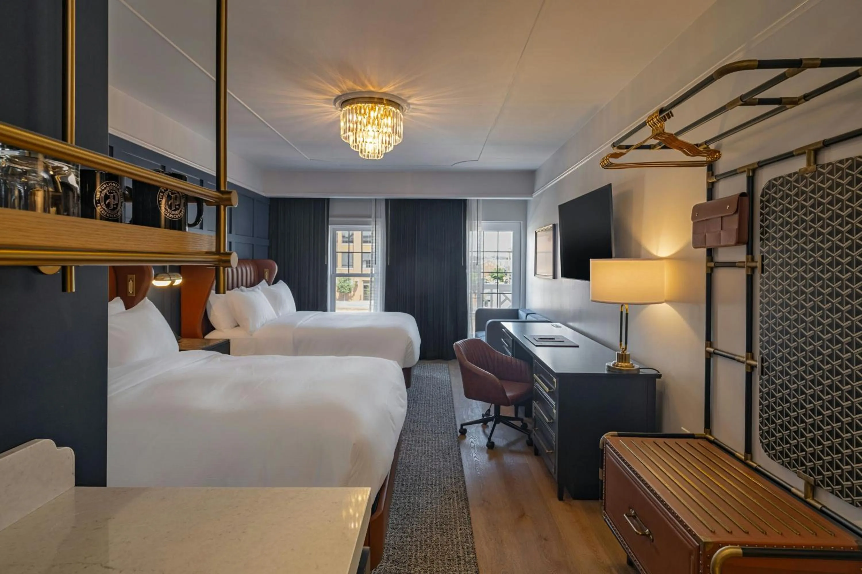 Photo of the whole room, Bed in The Publisher, Downtown Fredericksburg, a Tribute Portfolio Hotel