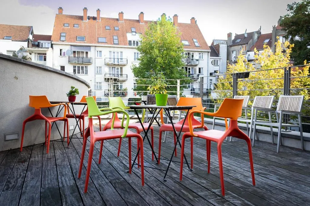 Balcony/Terrace in Youth Hostel van Gogh