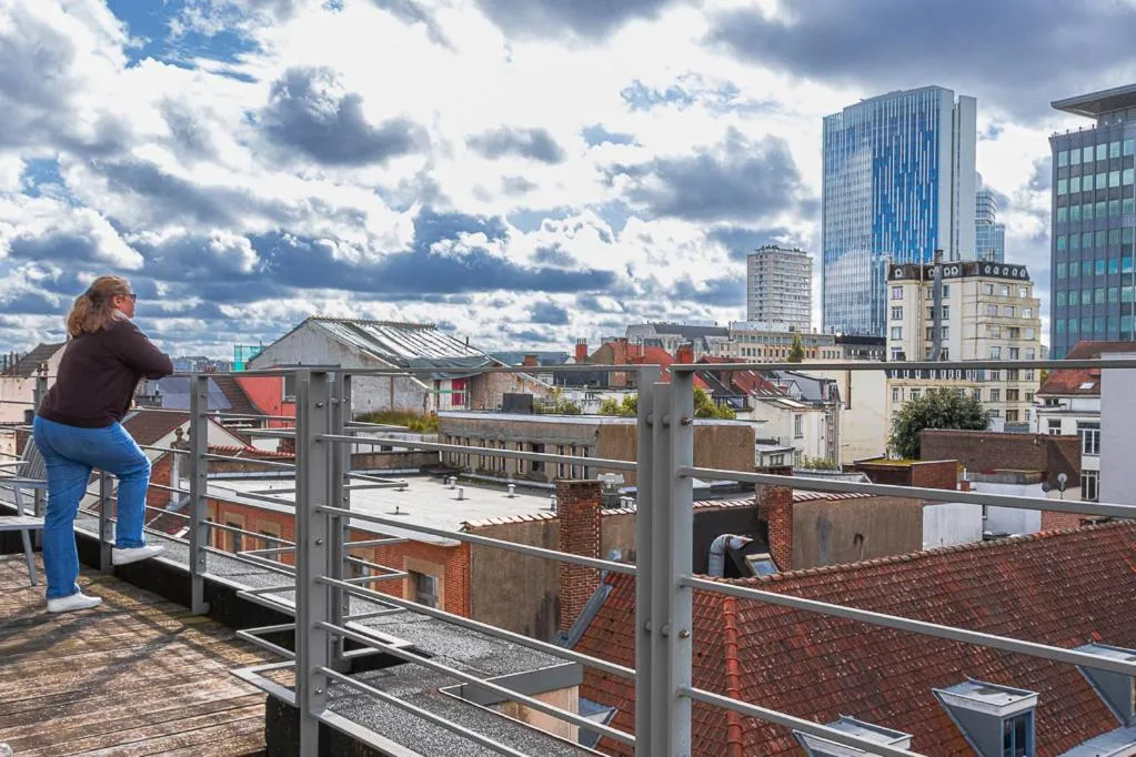Balcony/Terrace in Youth Hostel van Gogh