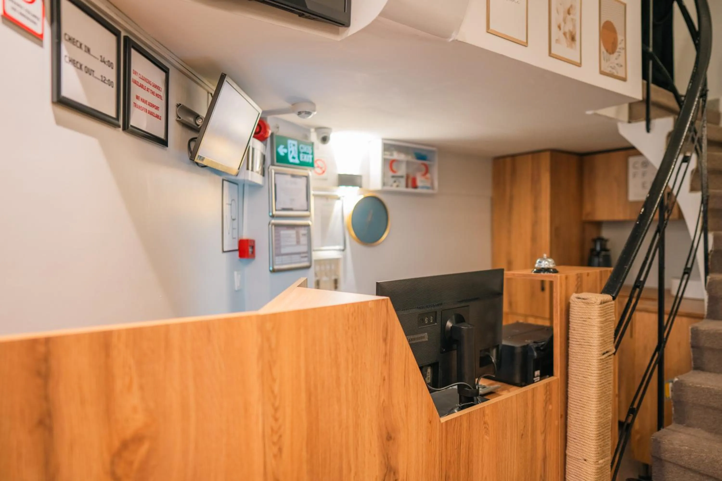 Lobby or reception in Taksim Santa Lucia Hotel