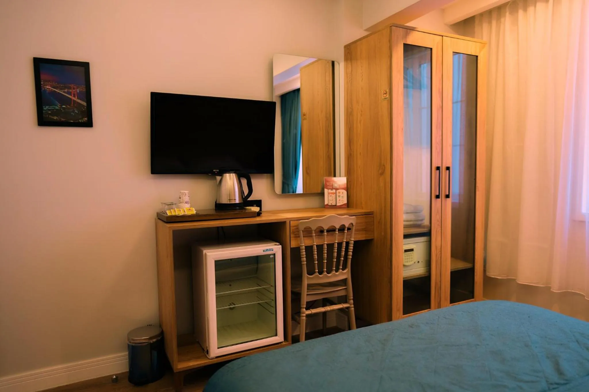 Bed in Taksim Santa Lucia Hotel