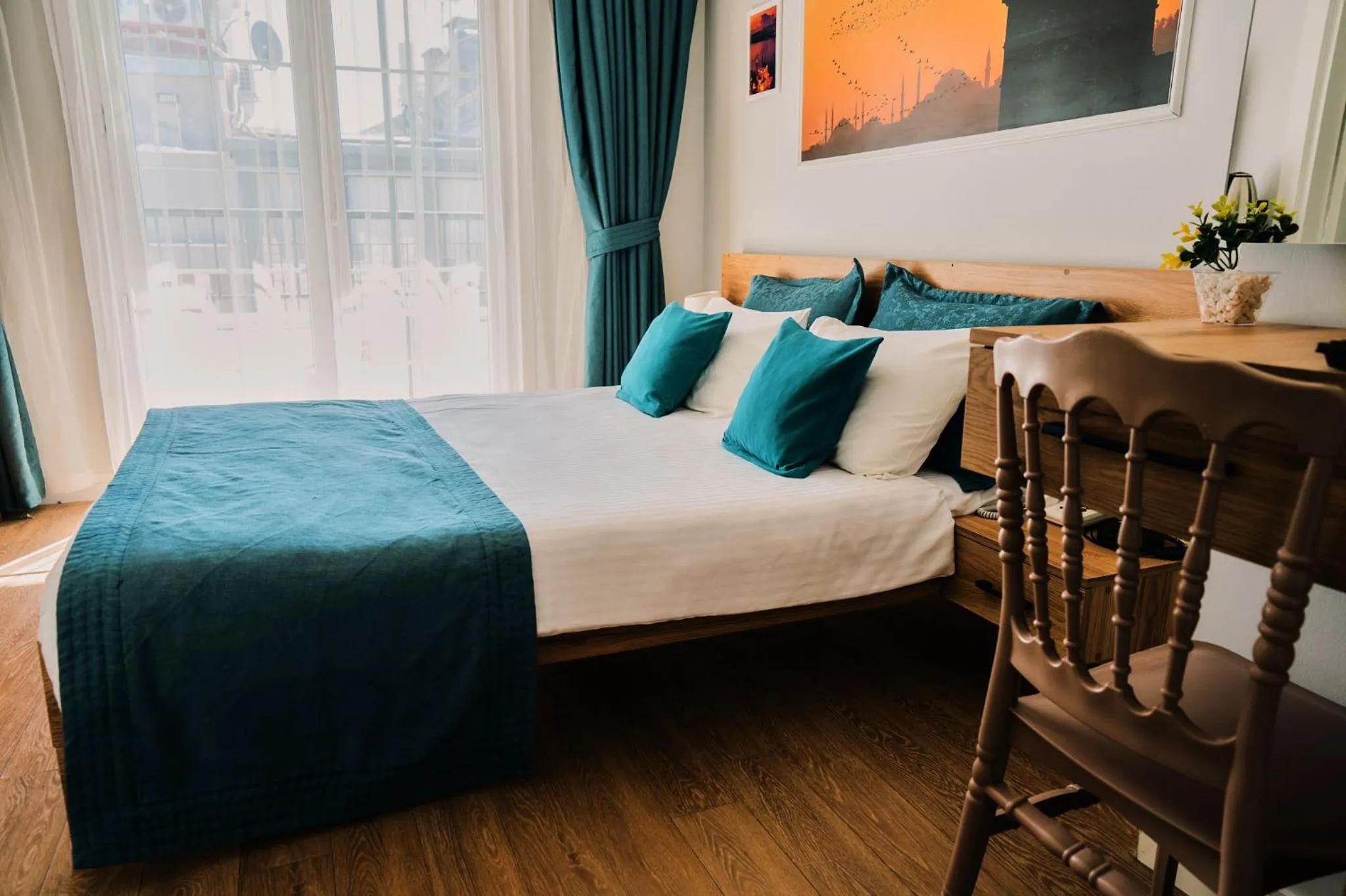 Photo of the whole room, Bed in Taksim Santa Lucia Hotel