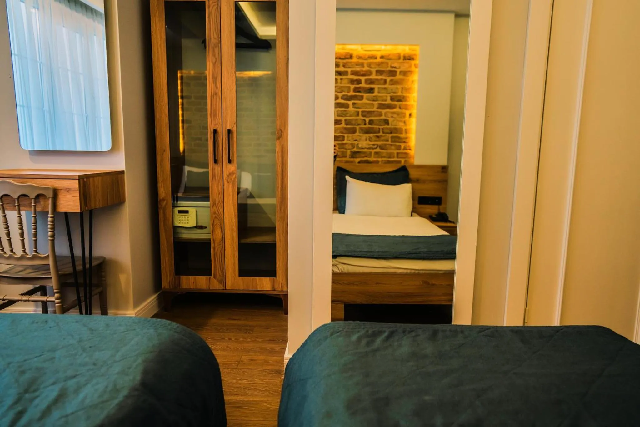 Bed in Taksim Santa Lucia Hotel