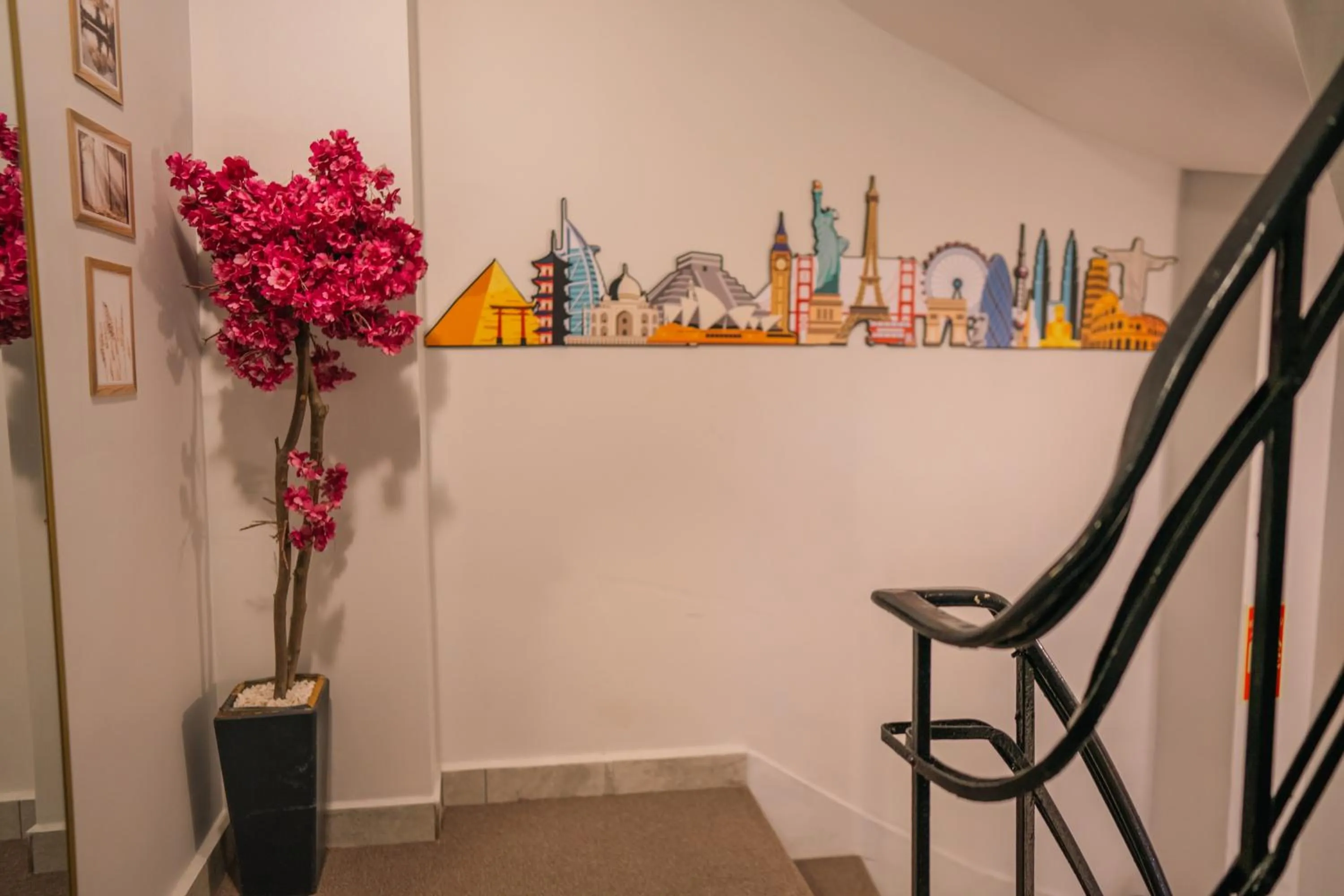 Decorative detail in Taksim Santa Lucia Hotel