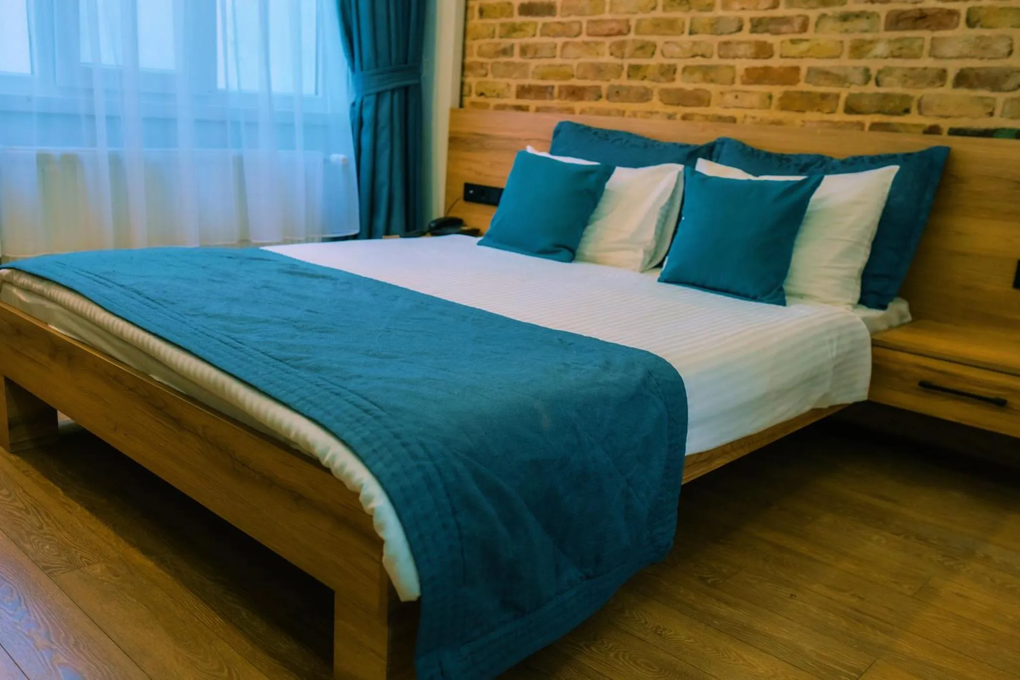 Bed in Taksim Santa Lucia Hotel