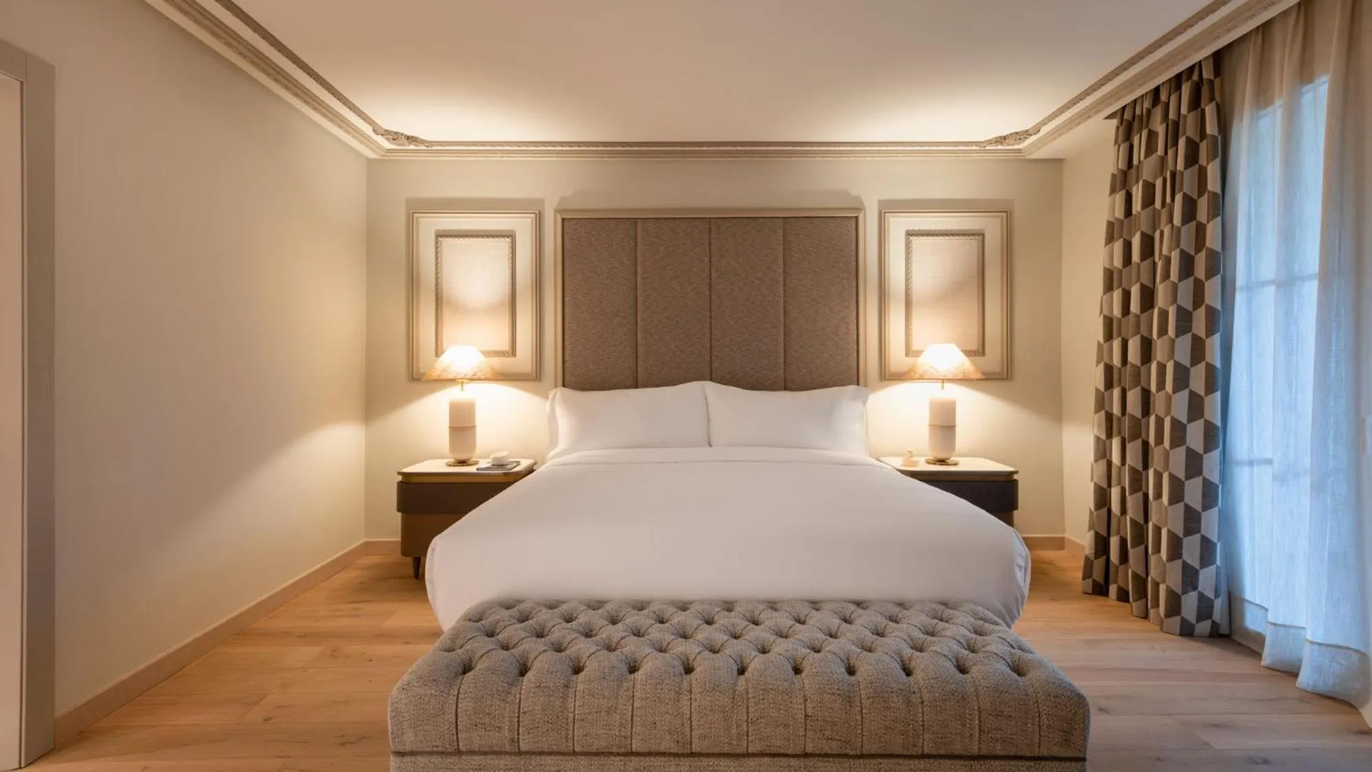 Bed in Grand Hotel Las Dunas