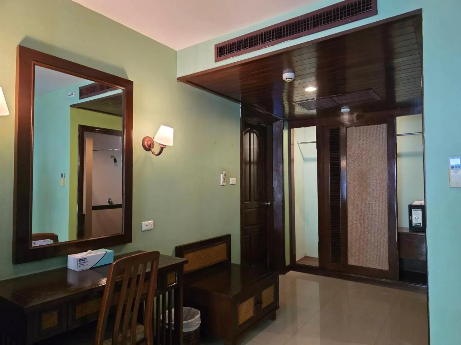 Seating area in Hotel and Beach Bungalow at Lanta Resort