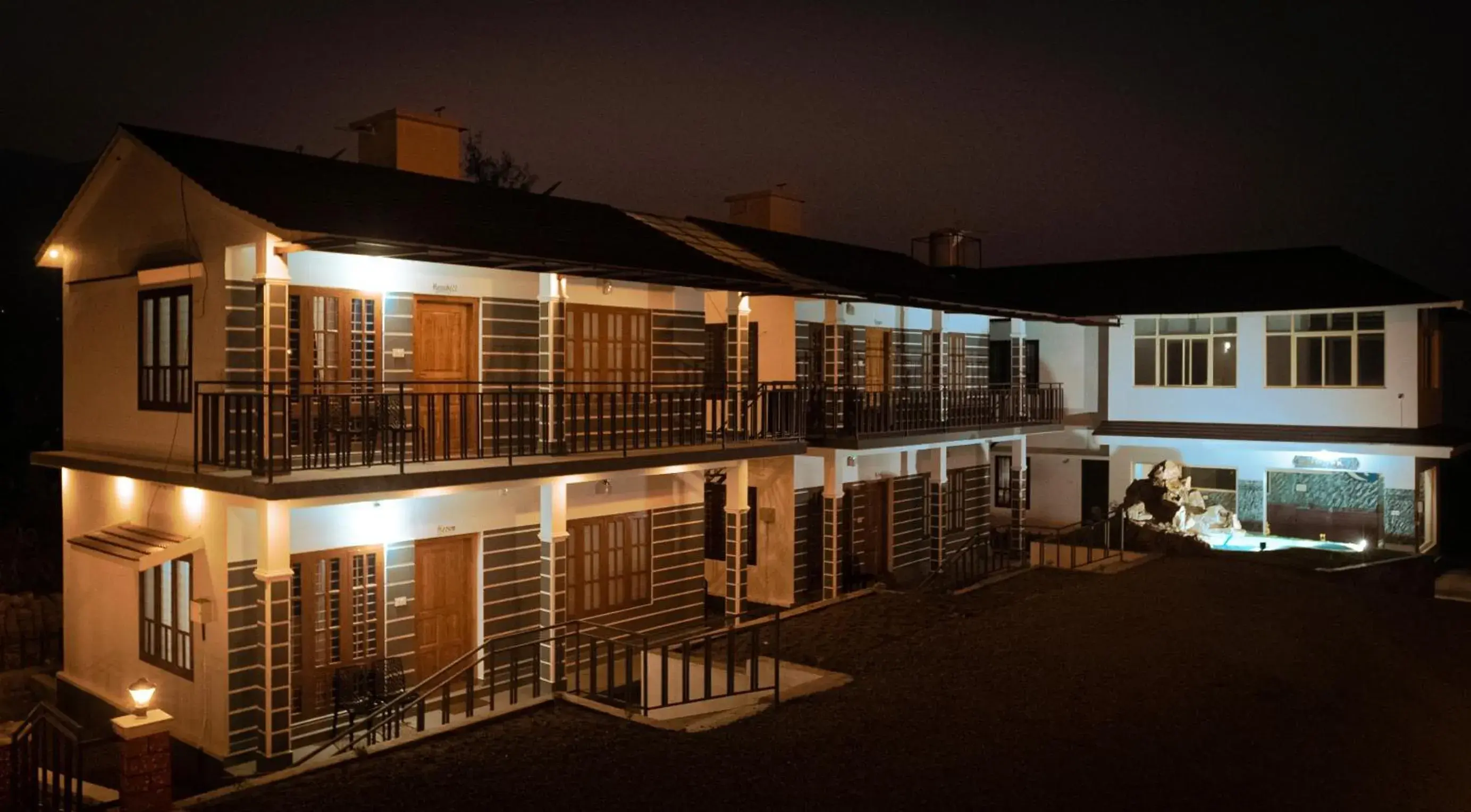 Facade/entrance in Moon Wings Mountain Resort, Kanthalloor Facade/entrance in Moon Wings Mountain Resort, Kanthalloor