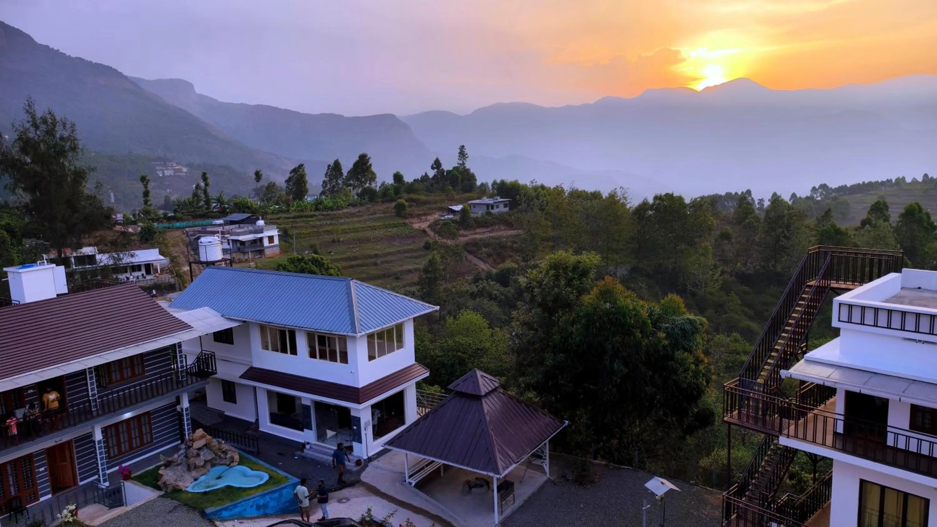 View (from property/room) in Moon Wings Mountain Resort, Kanthalloor