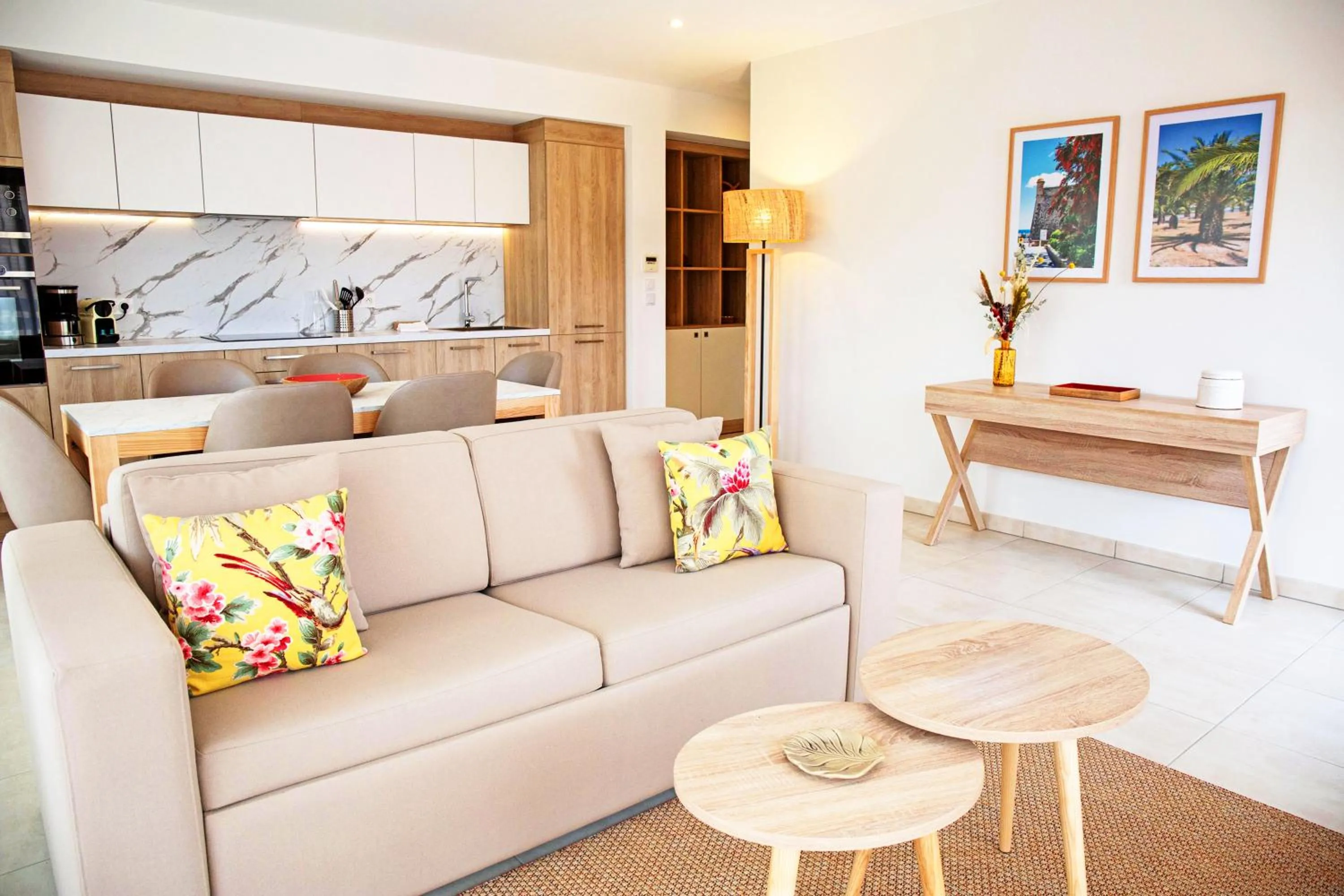 Kitchen or kitchenette in Résidence Pierre & Vacances Premium Domaine du Golfe du Lion