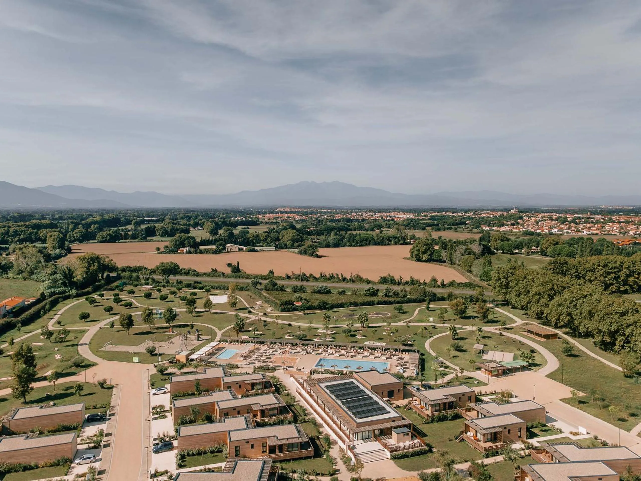 Bird's eye view in Résidence Pierre & Vacances Premium Domaine du Golfe du Lion