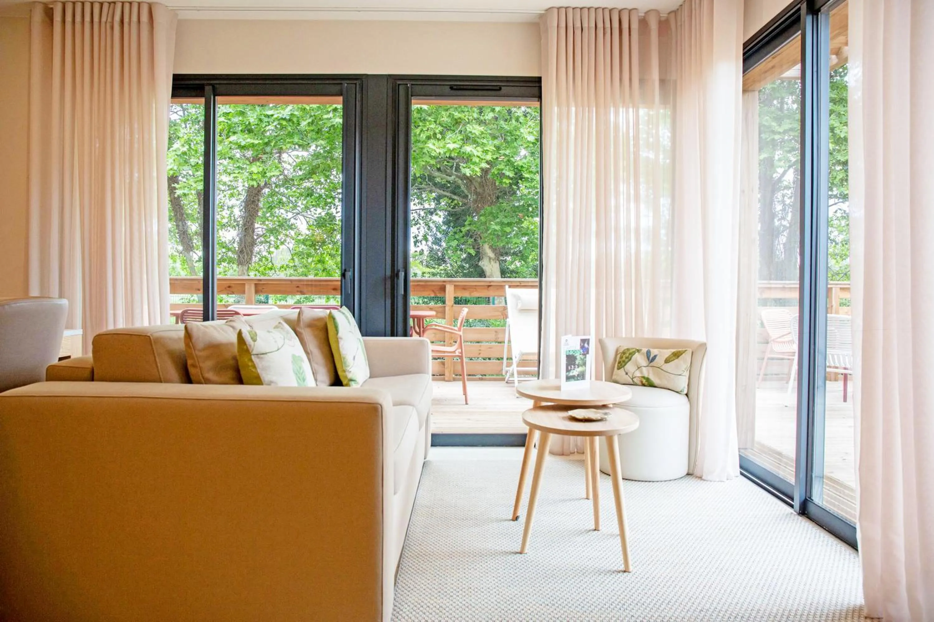 Patio in Résidence Pierre & Vacances Premium Domaine du Golfe du Lion