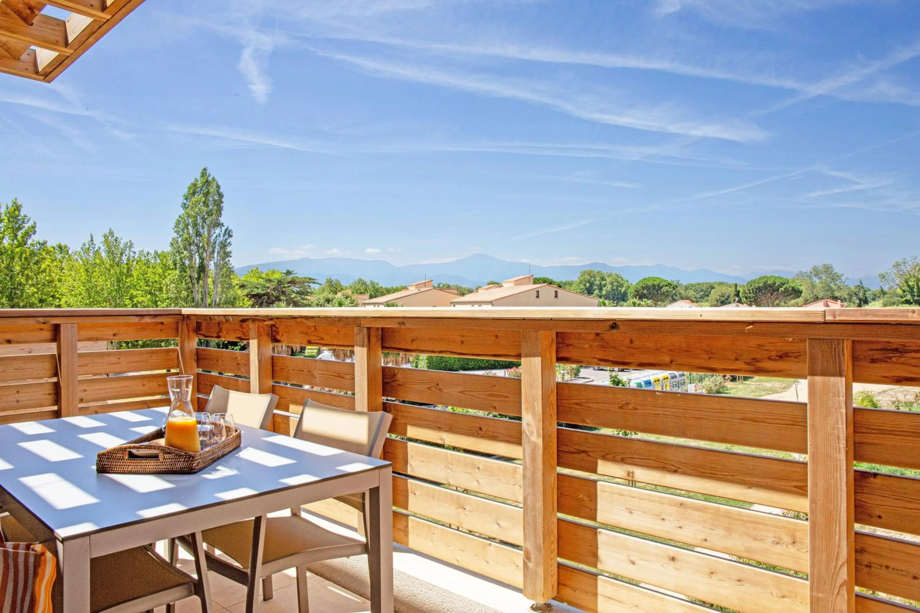 Patio in Résidence Pierre & Vacances Premium Domaine du Golfe du Lion