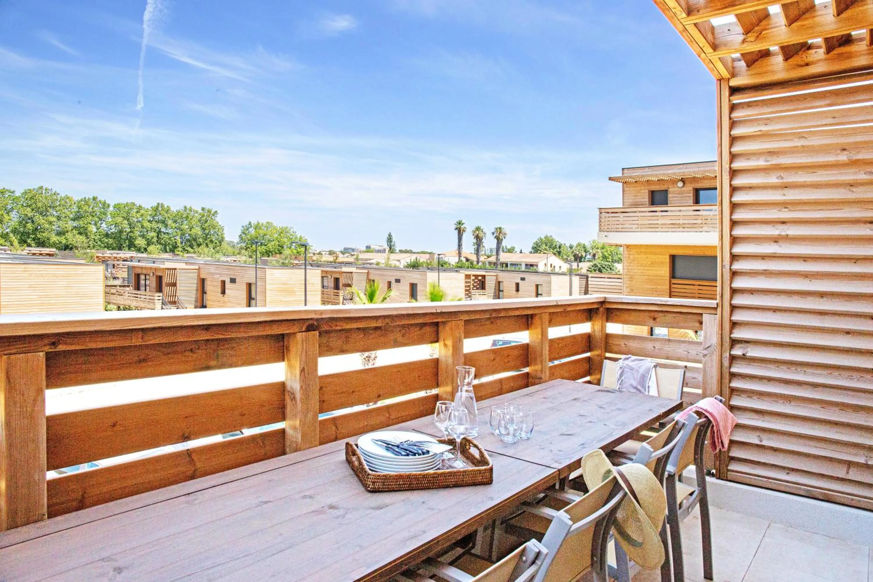 Patio in Résidence Pierre & Vacances Premium Domaine du Golfe du Lion