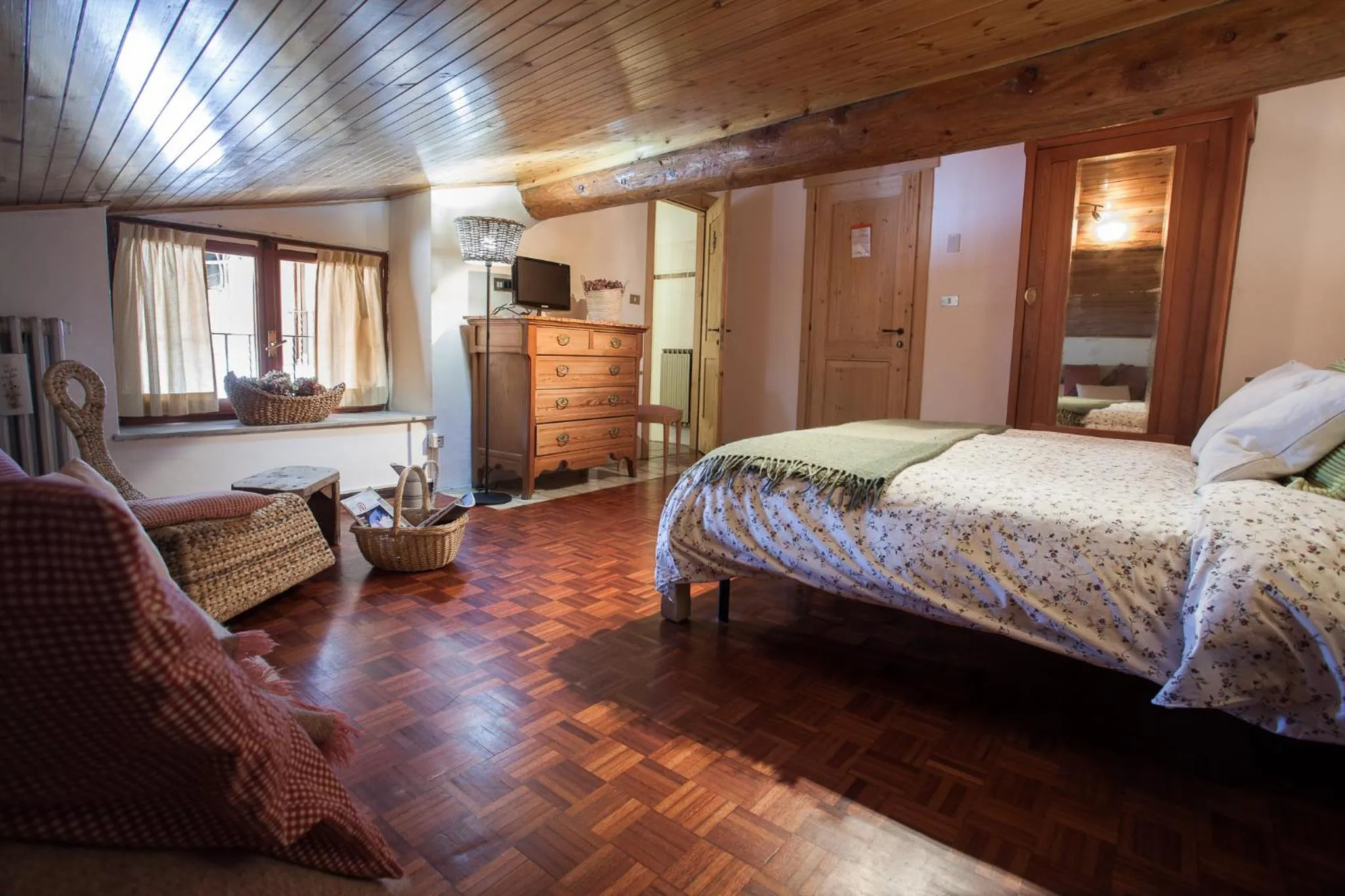 Bed in Hotel Funivia