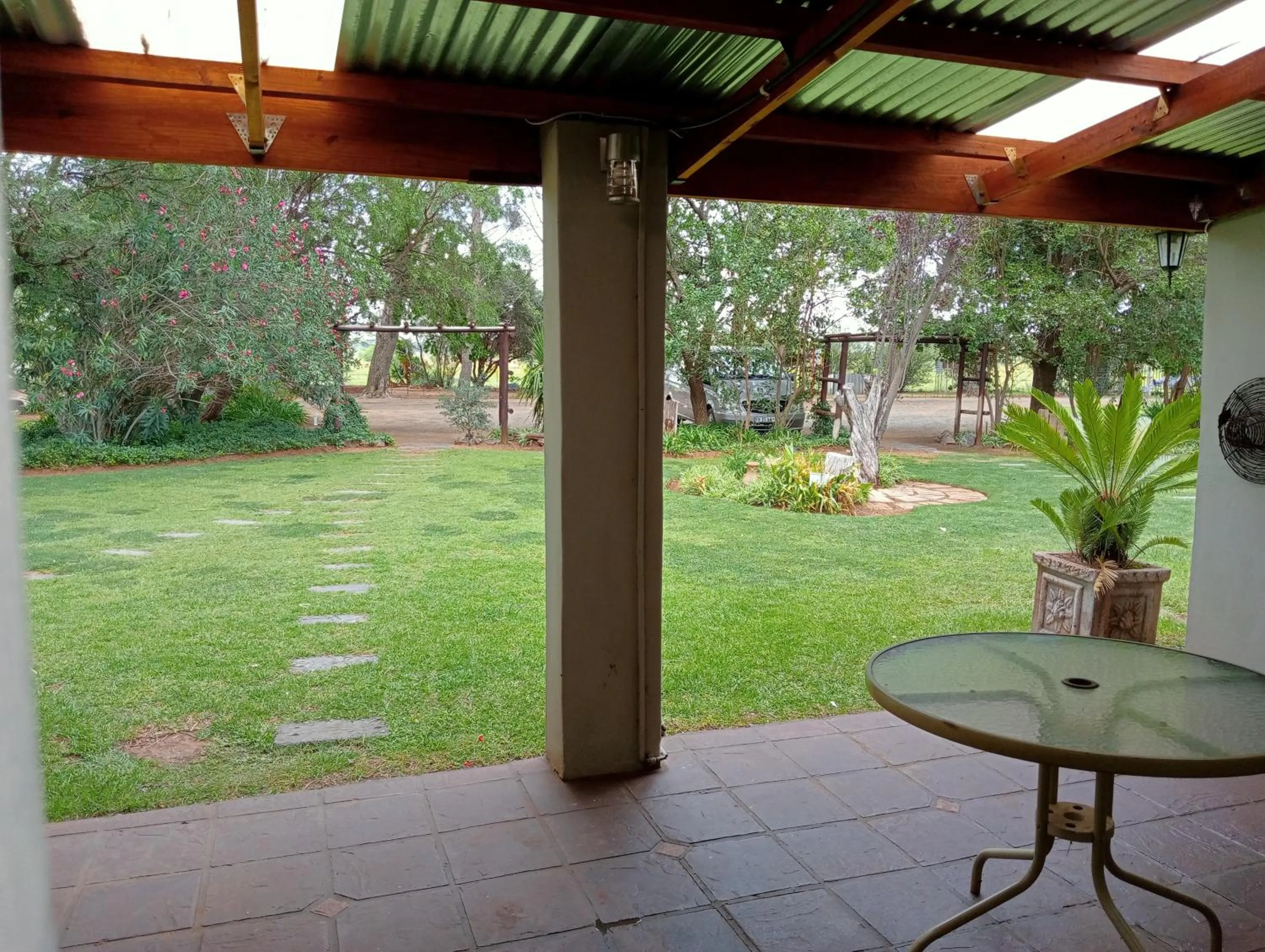 Patio in A Cherry Lane Self Catering and B&B