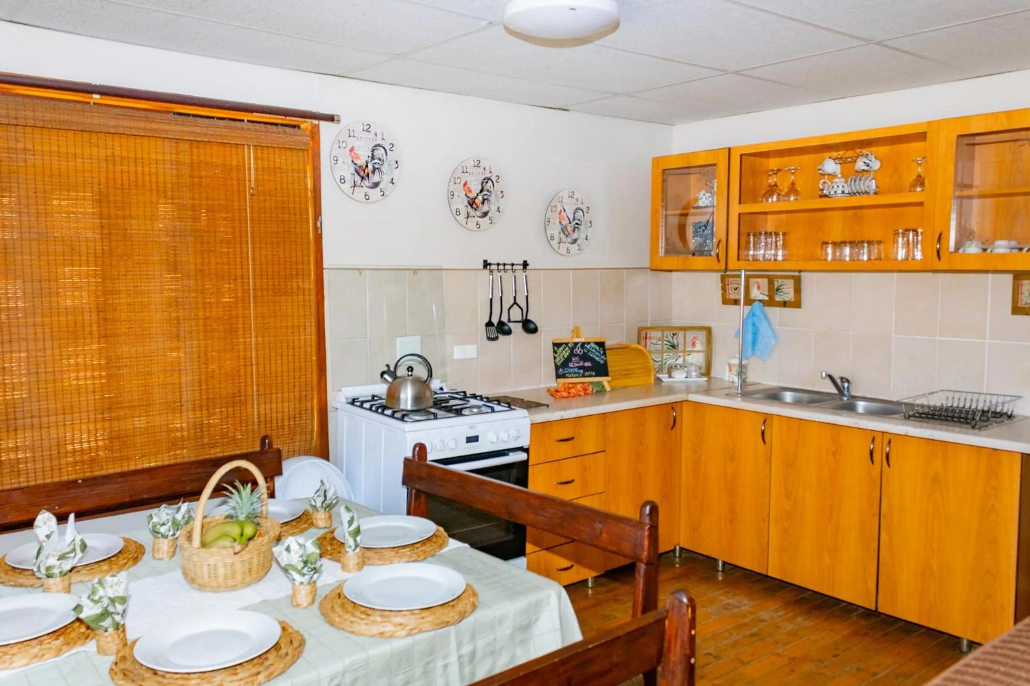 kitchen in A Cherry Lane Self Catering and B&B