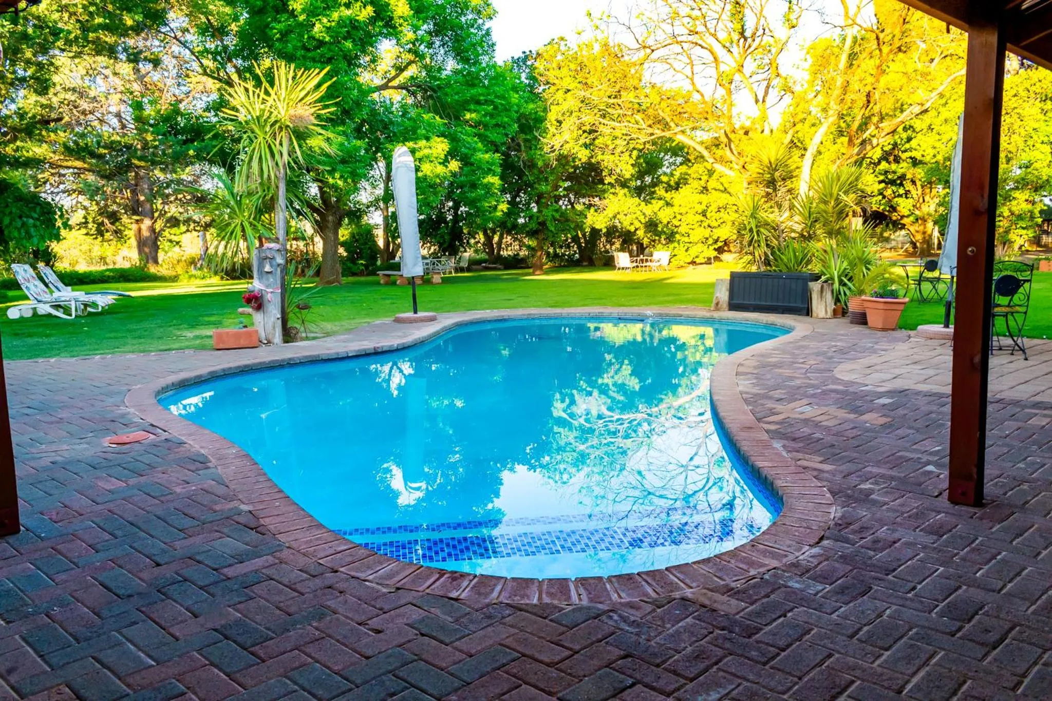 Swimming pool in A Cherry Lane Self Catering and B&B