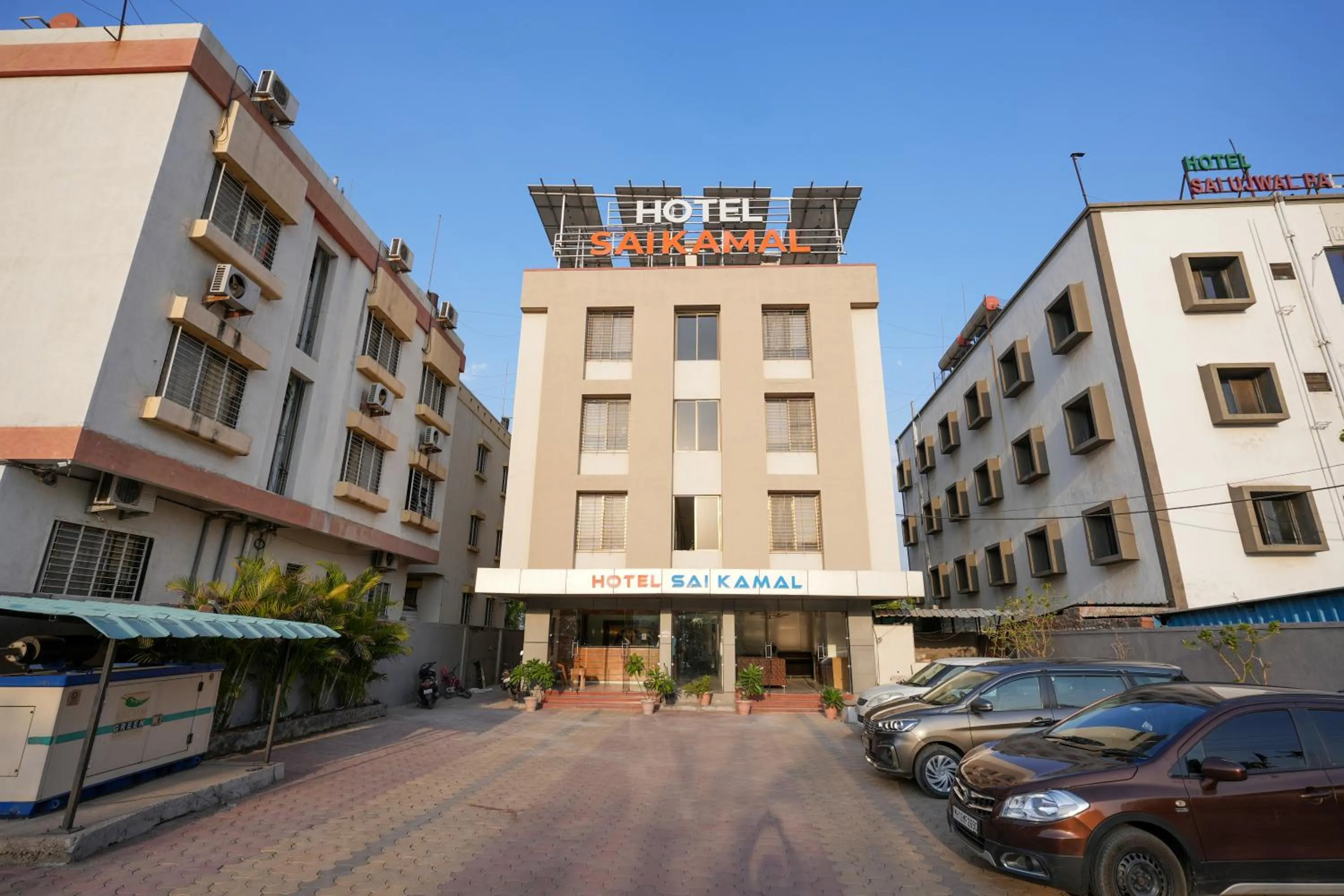 Property building in Hotel Sai Kamal