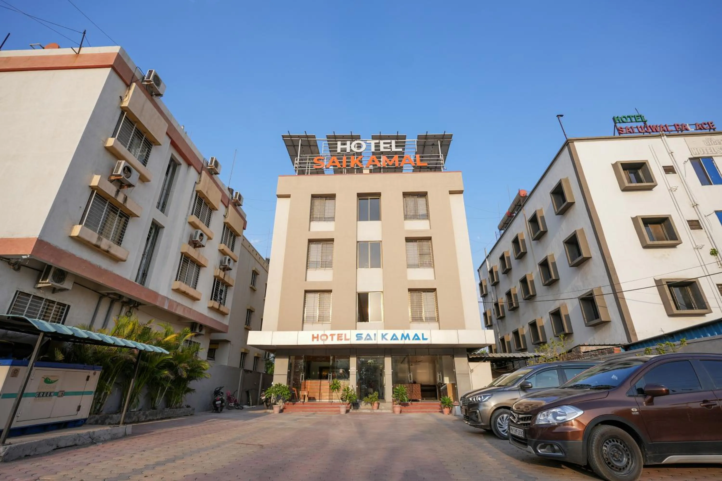 Property building in Hotel Sai Kamal
