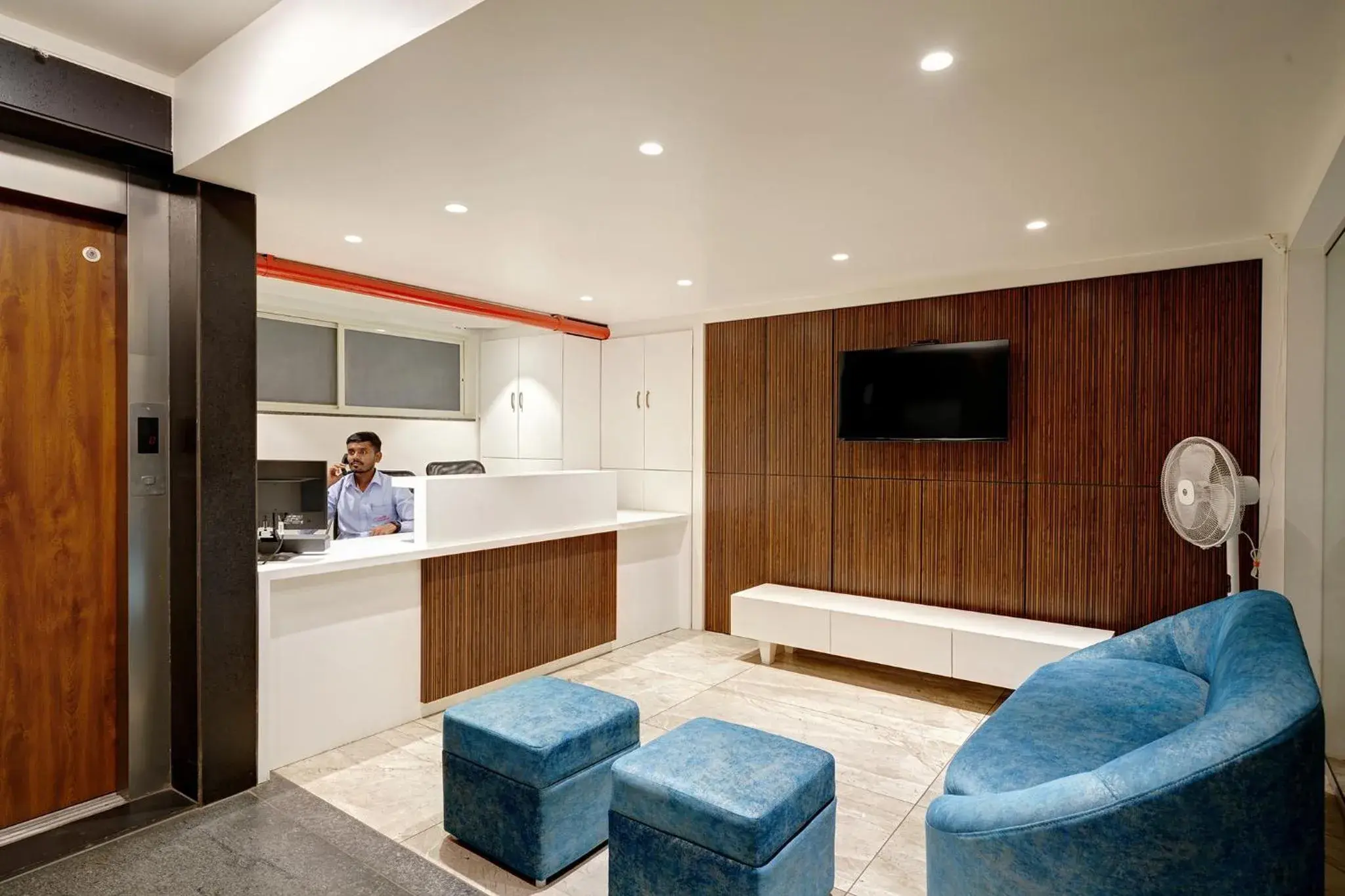 Lobby or reception in Hotel Swamini Kolhapur Lobby or reception in Hotel Swamini Kolhapur