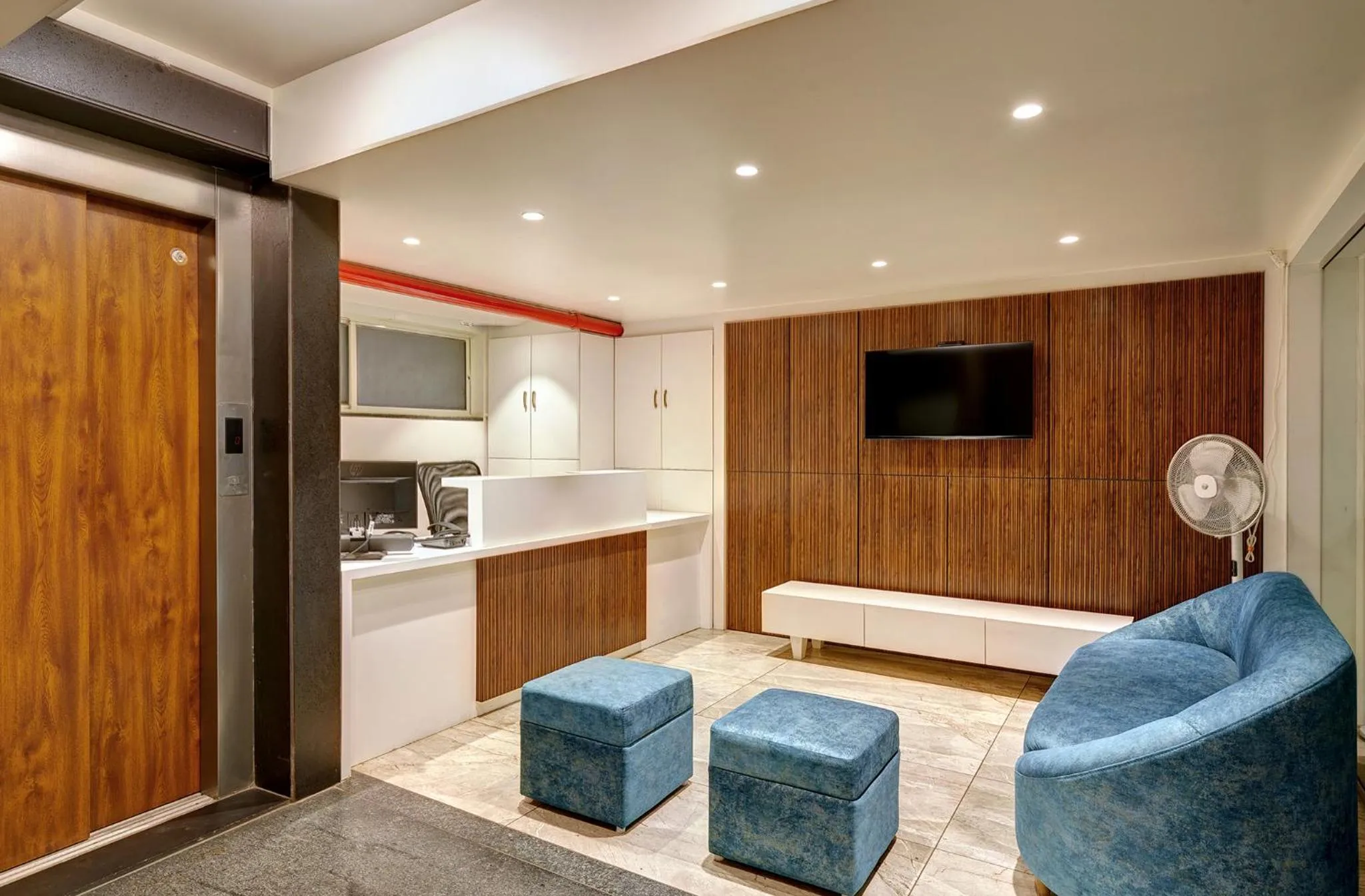 Living room in Hotel Swamini Kolhapur