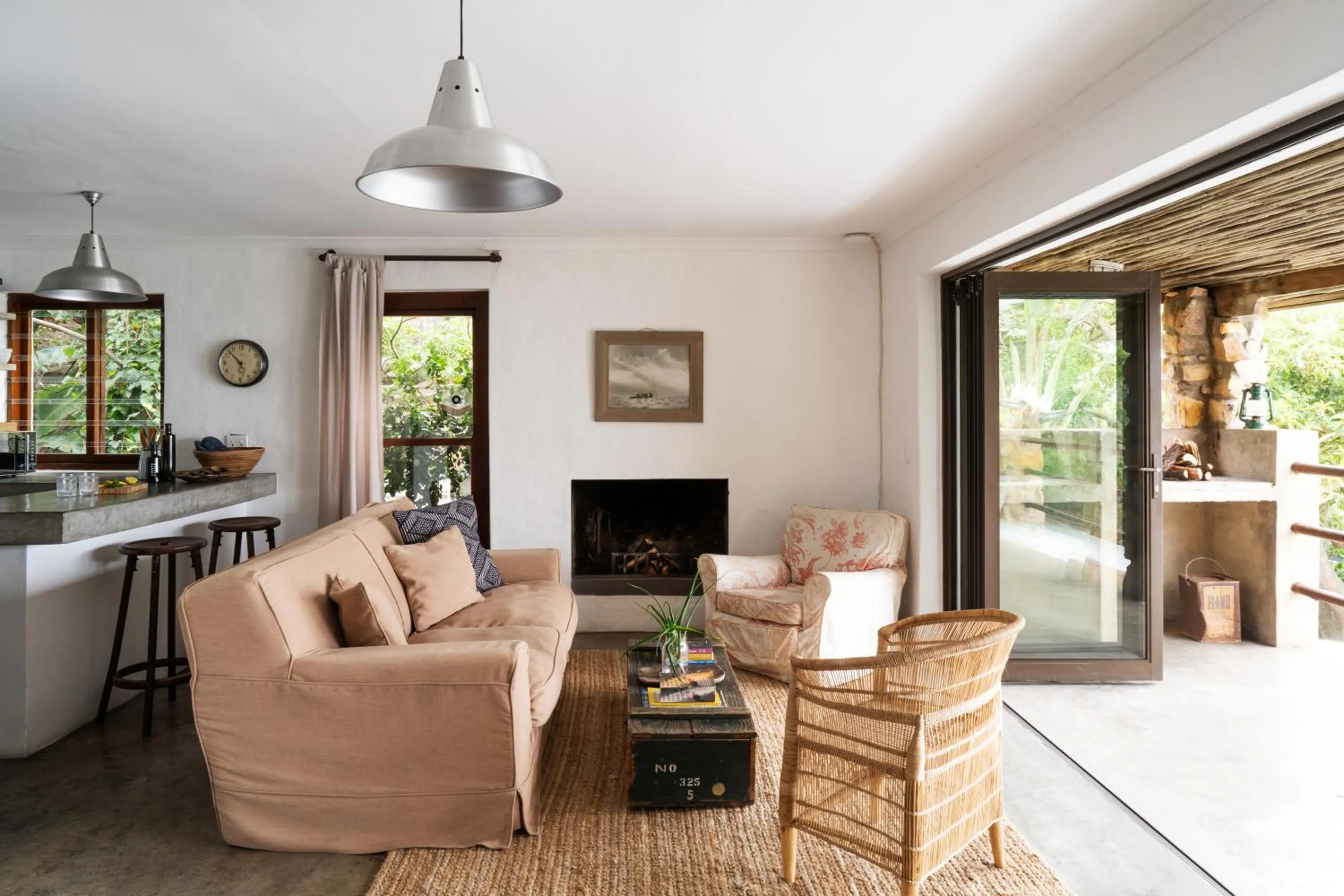 Living room in Die Ou Kliphuis