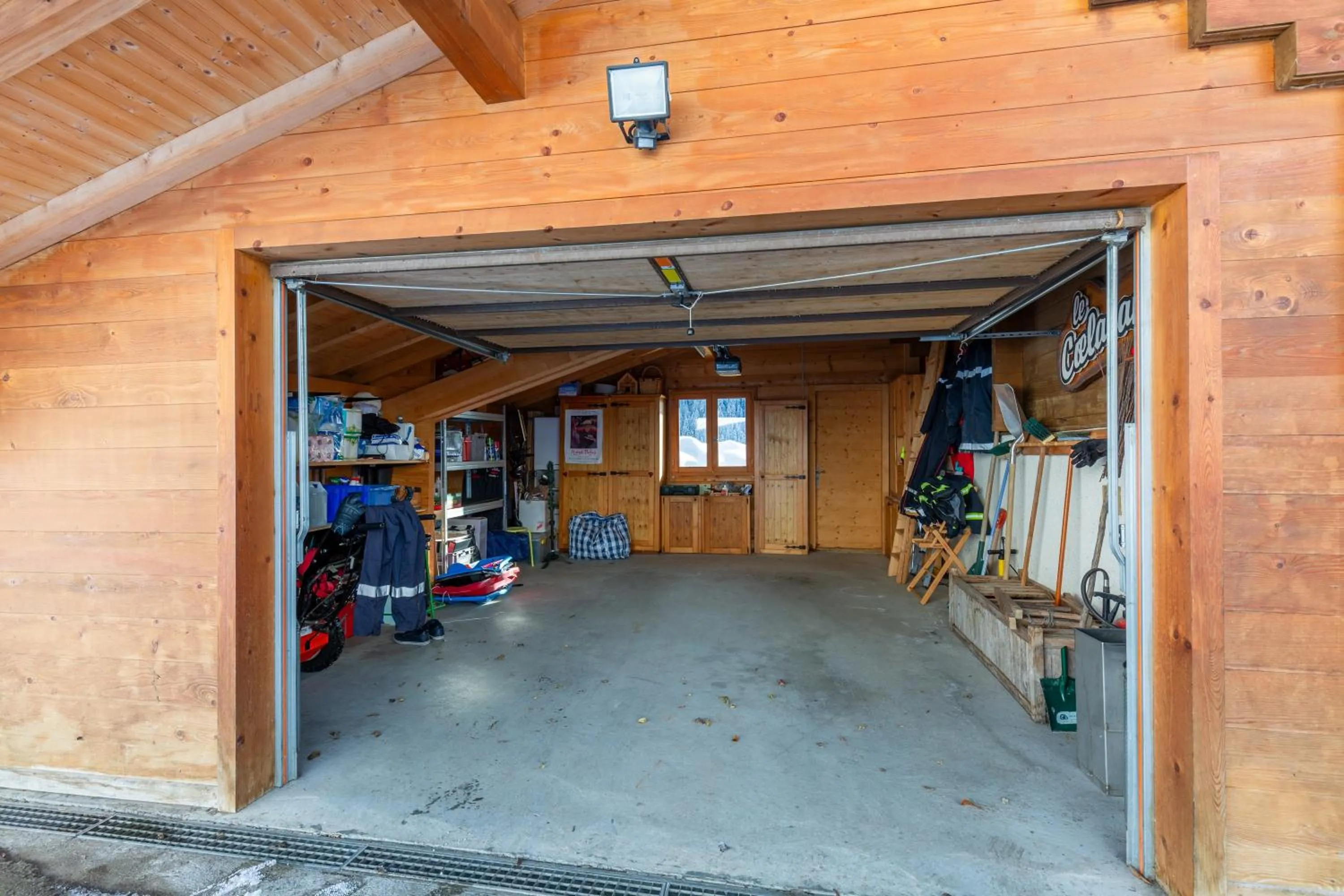 Living room in Chalet Coelacanthe