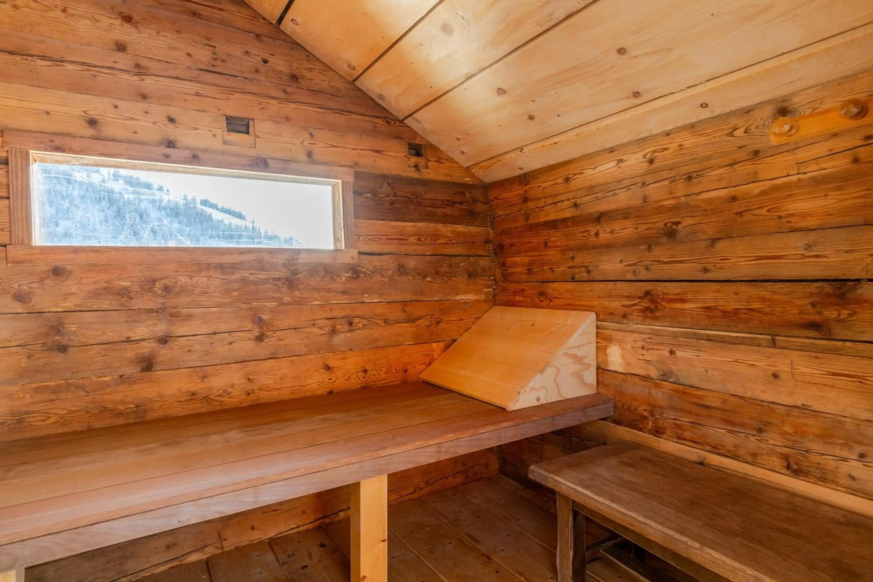 Living room in Chalet Coelacanthe