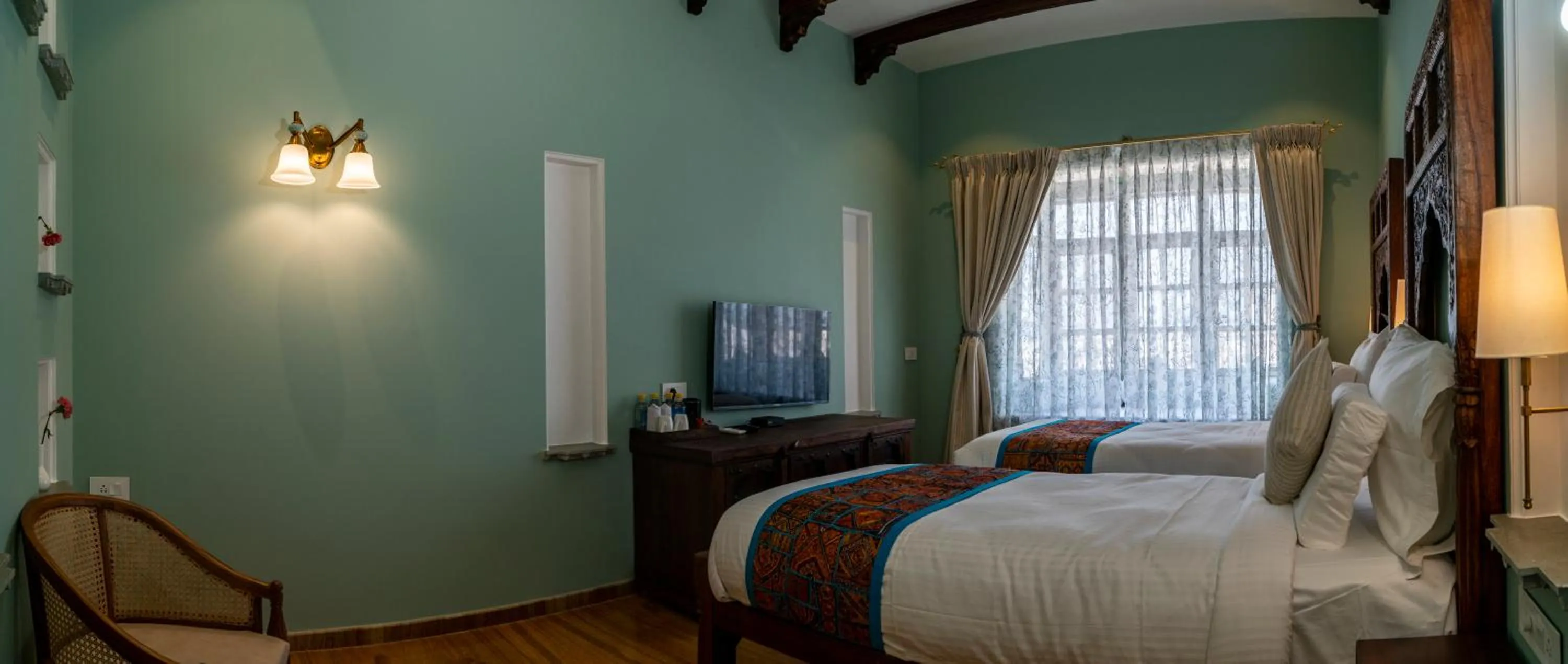 Bed in Khamma Ghani A Boutique Hotel