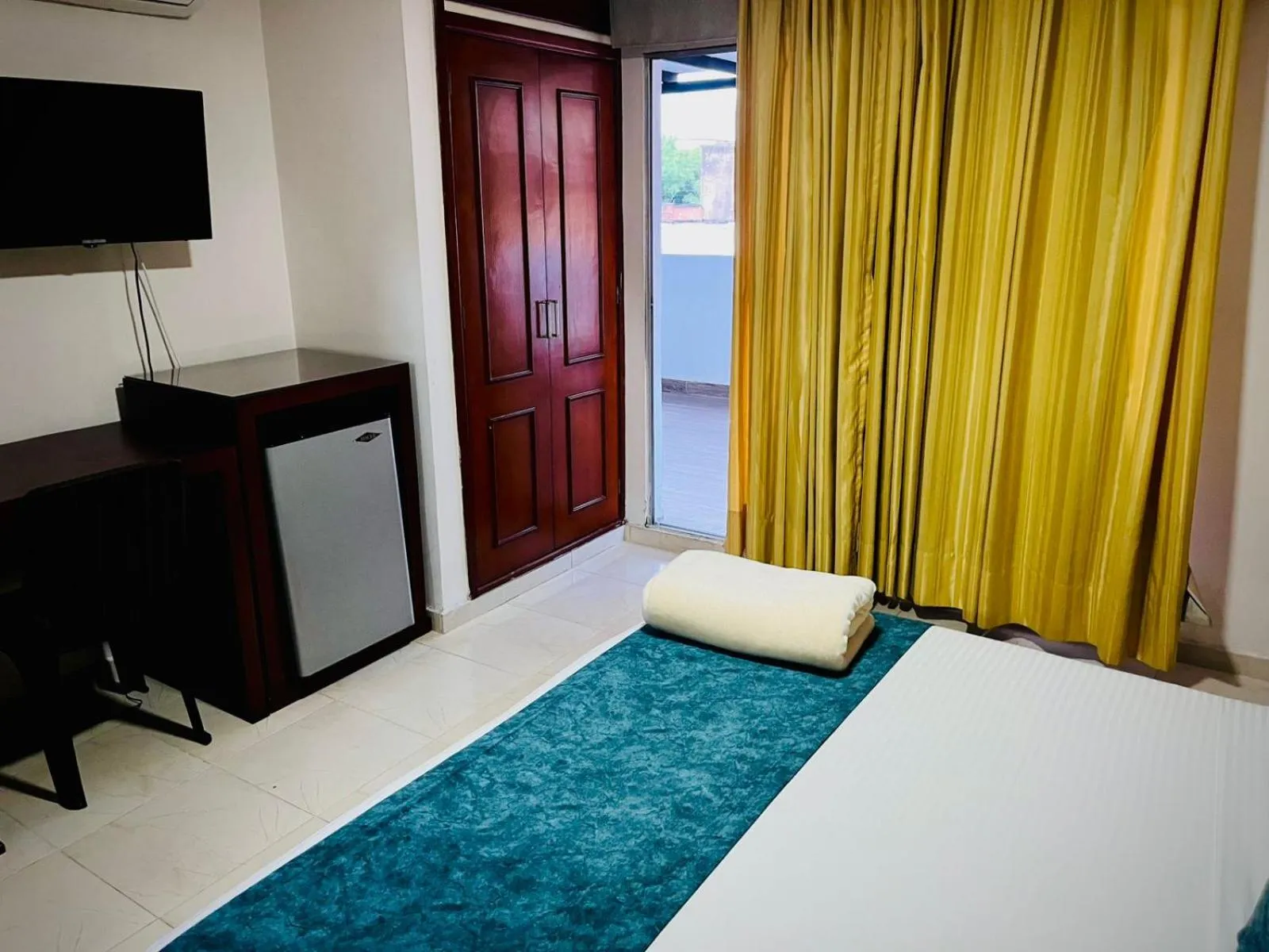 Bed in Hotel Luxor Cúcuta