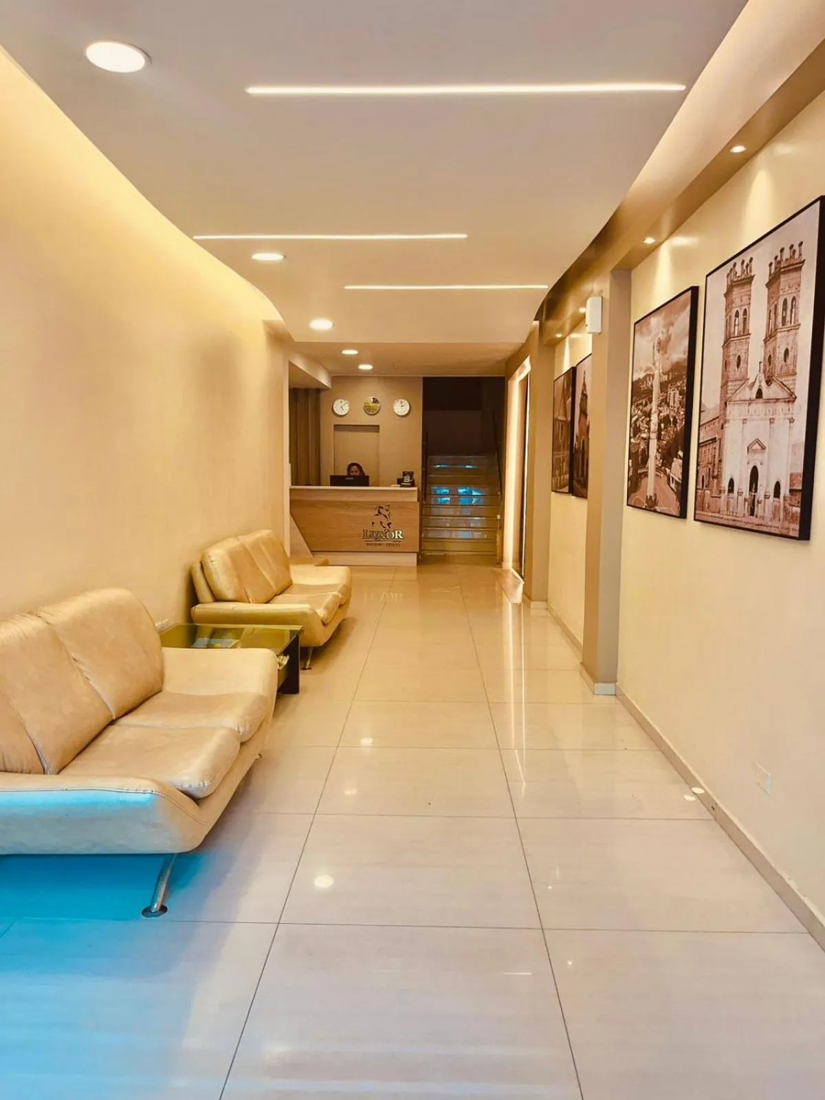 Lobby or reception in Hotel Luxor Cúcuta