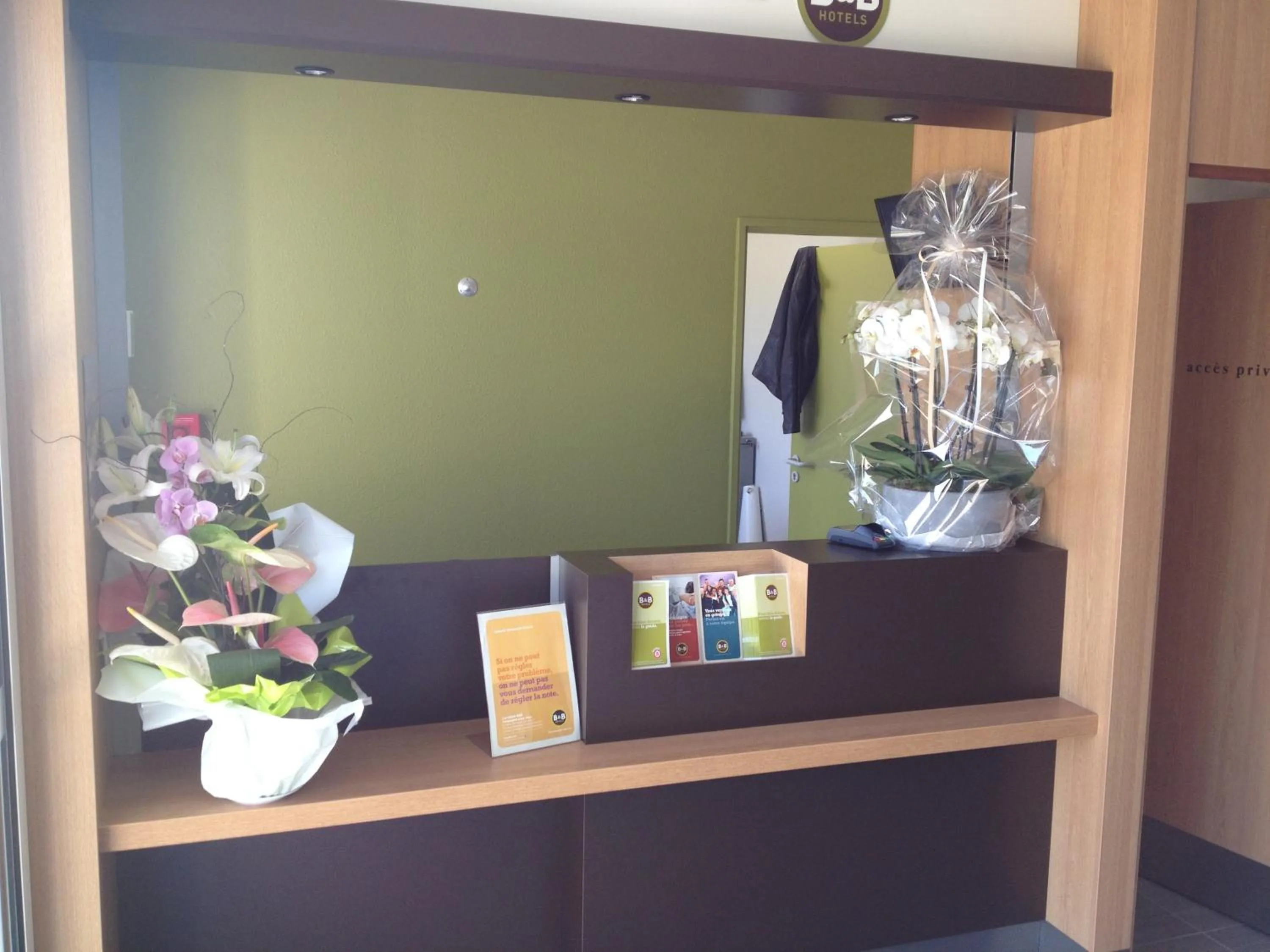 Lobby or reception in B&B HOTEL Lyon Eurexpo Chassieu