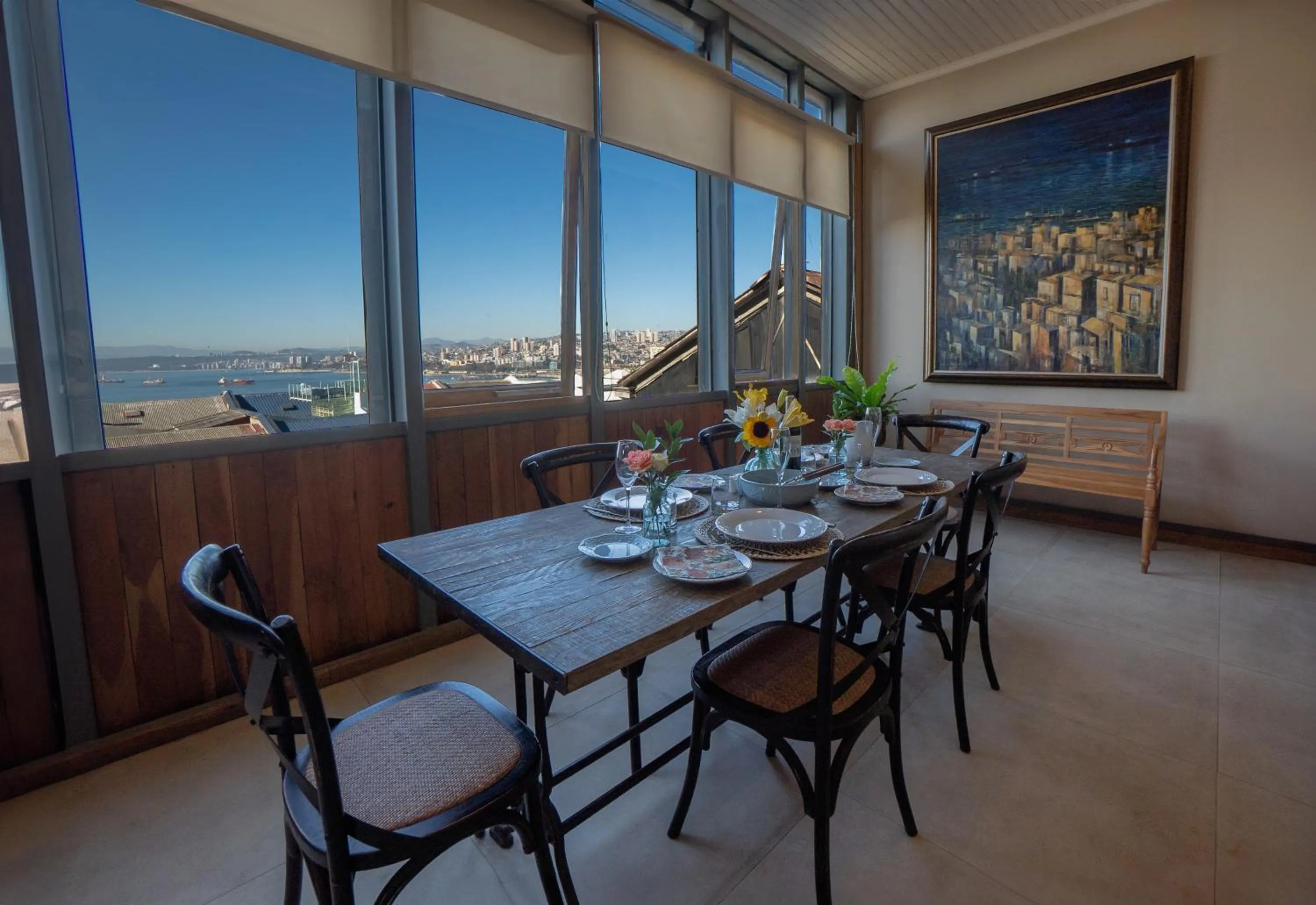 Dining area in Departamentos Puerto Claro