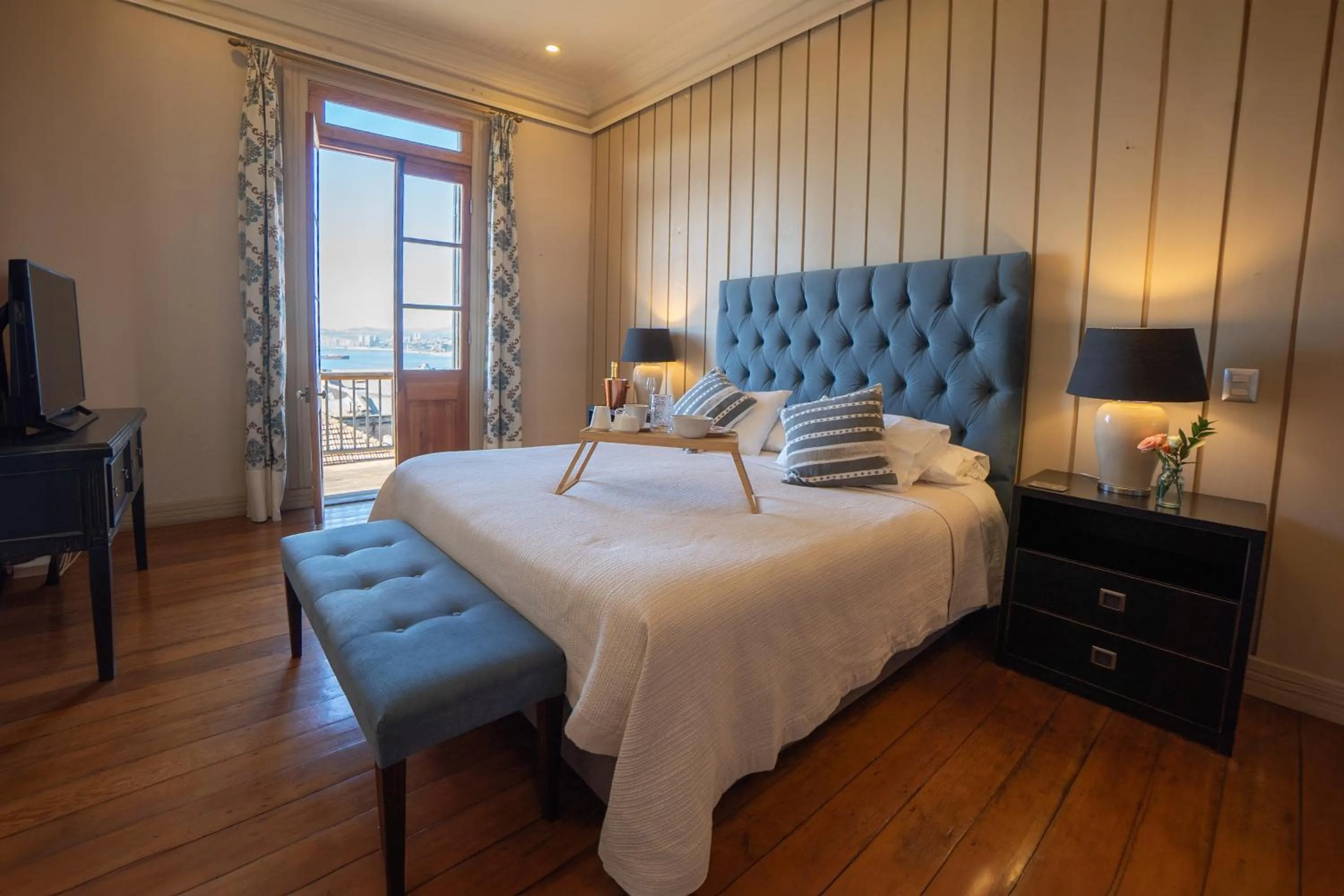 Bed in Departamentos Puerto Claro