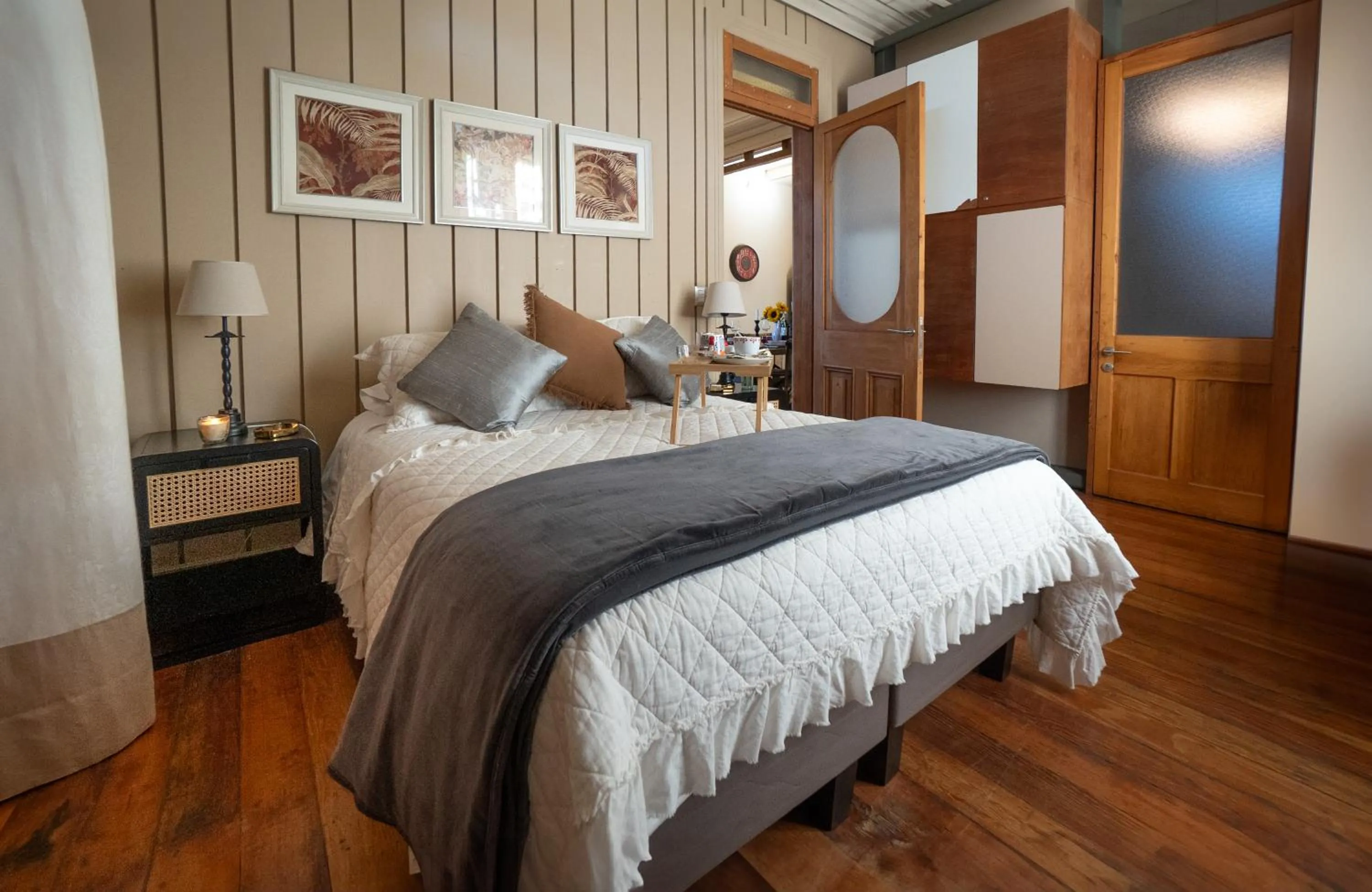 Bedroom, Bed in Departamentos Puerto Claro