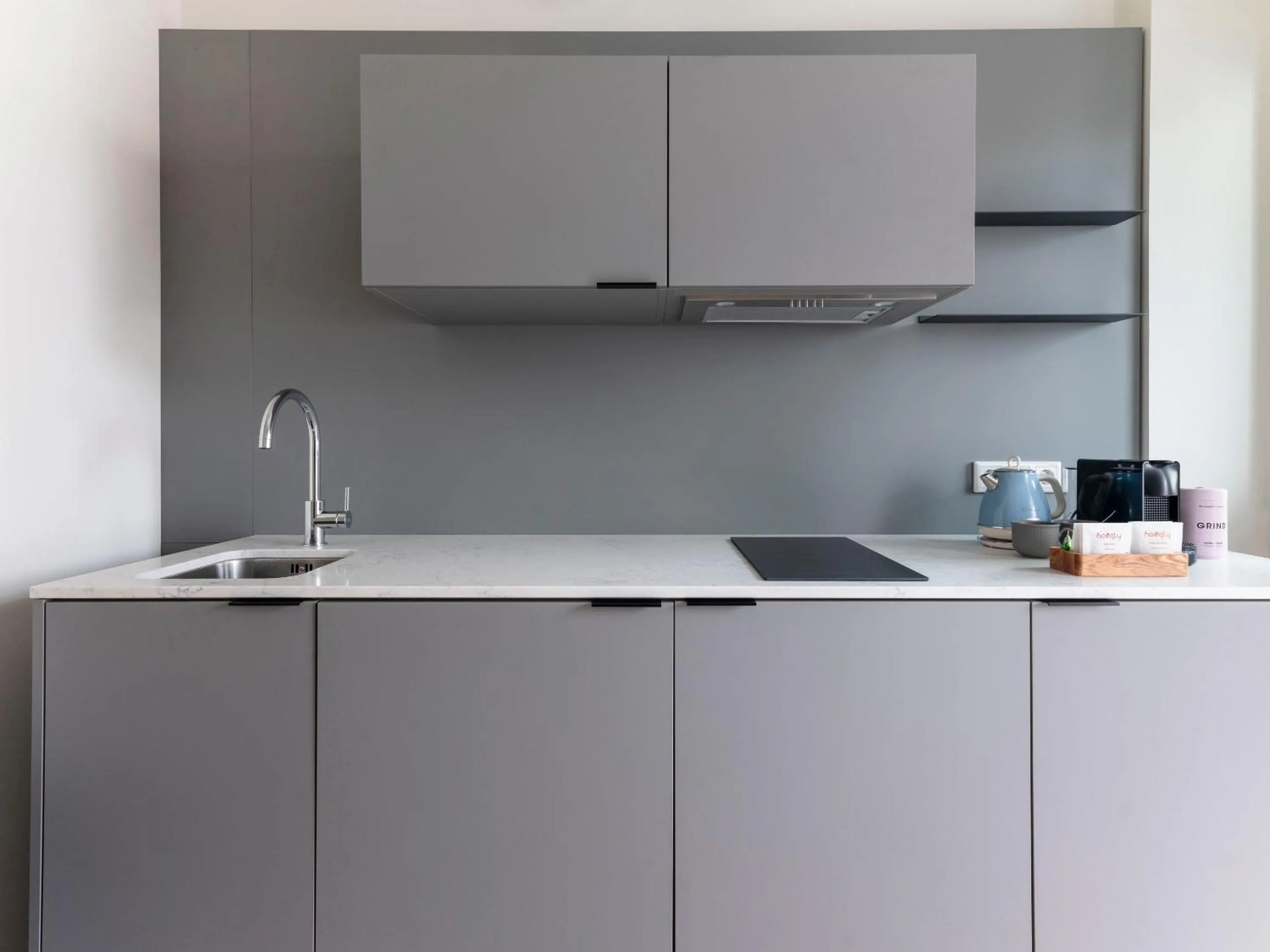 Coffee/tea facilities in Numa Düsseldorf Leo