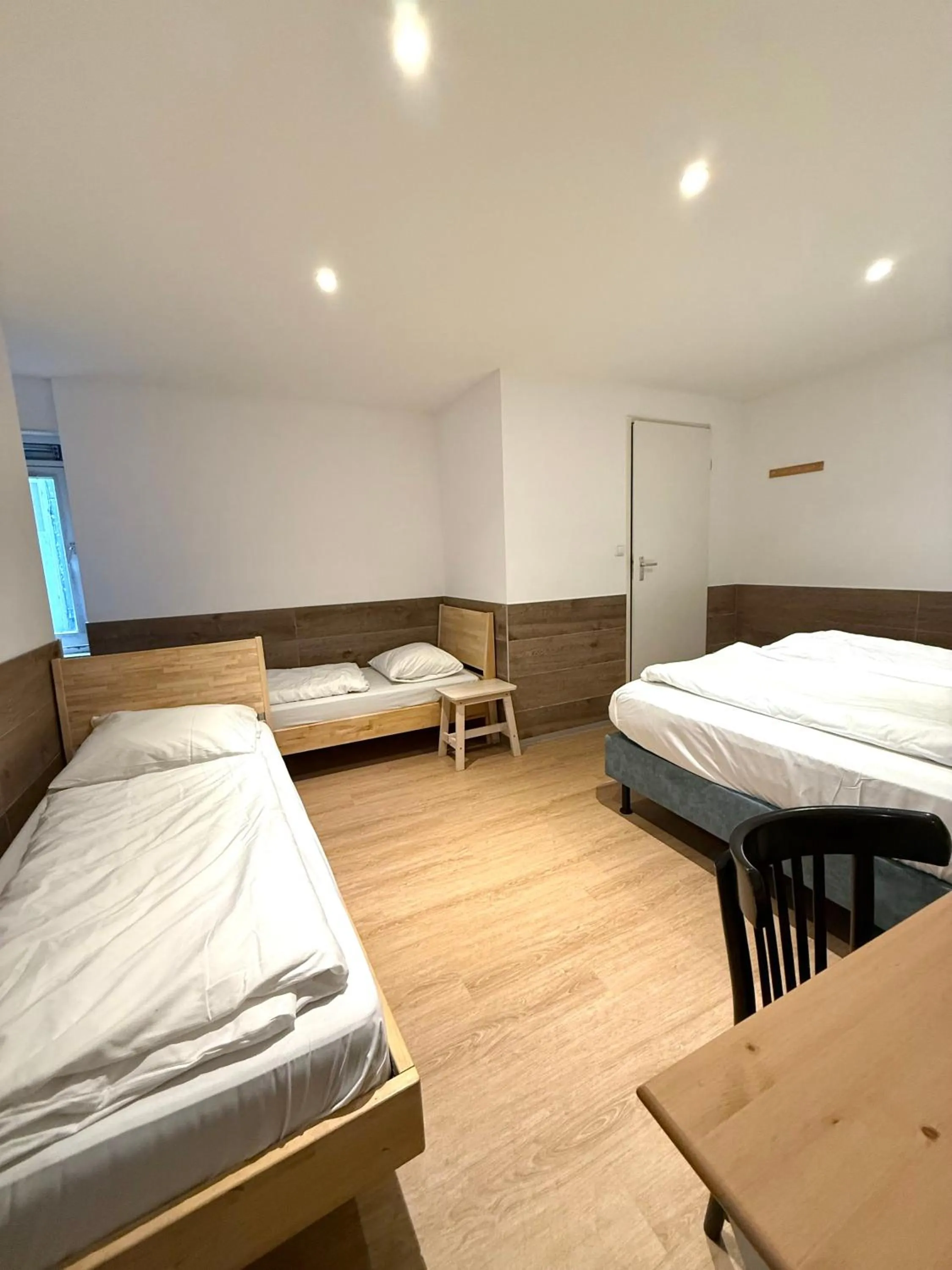 Bed in Hotel The Globe