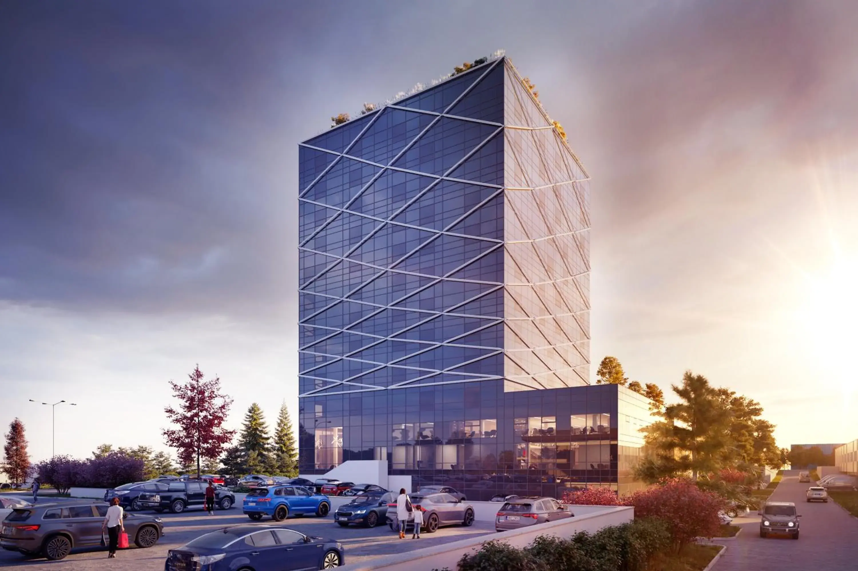 Property building in HONEST Ricany Property building in HONEST Ricany