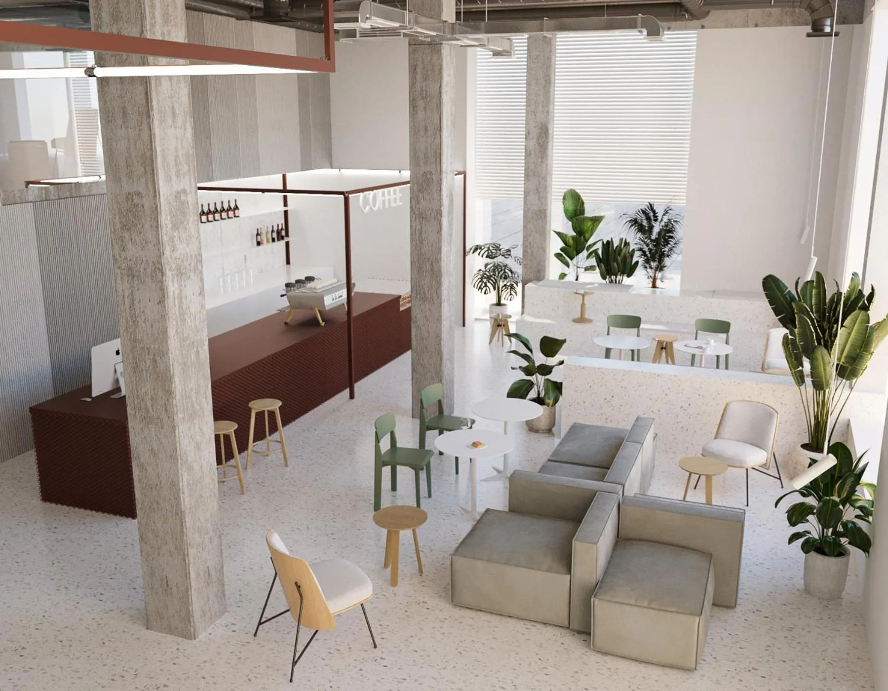 Lobby or reception, Bed in HONEST Ricany