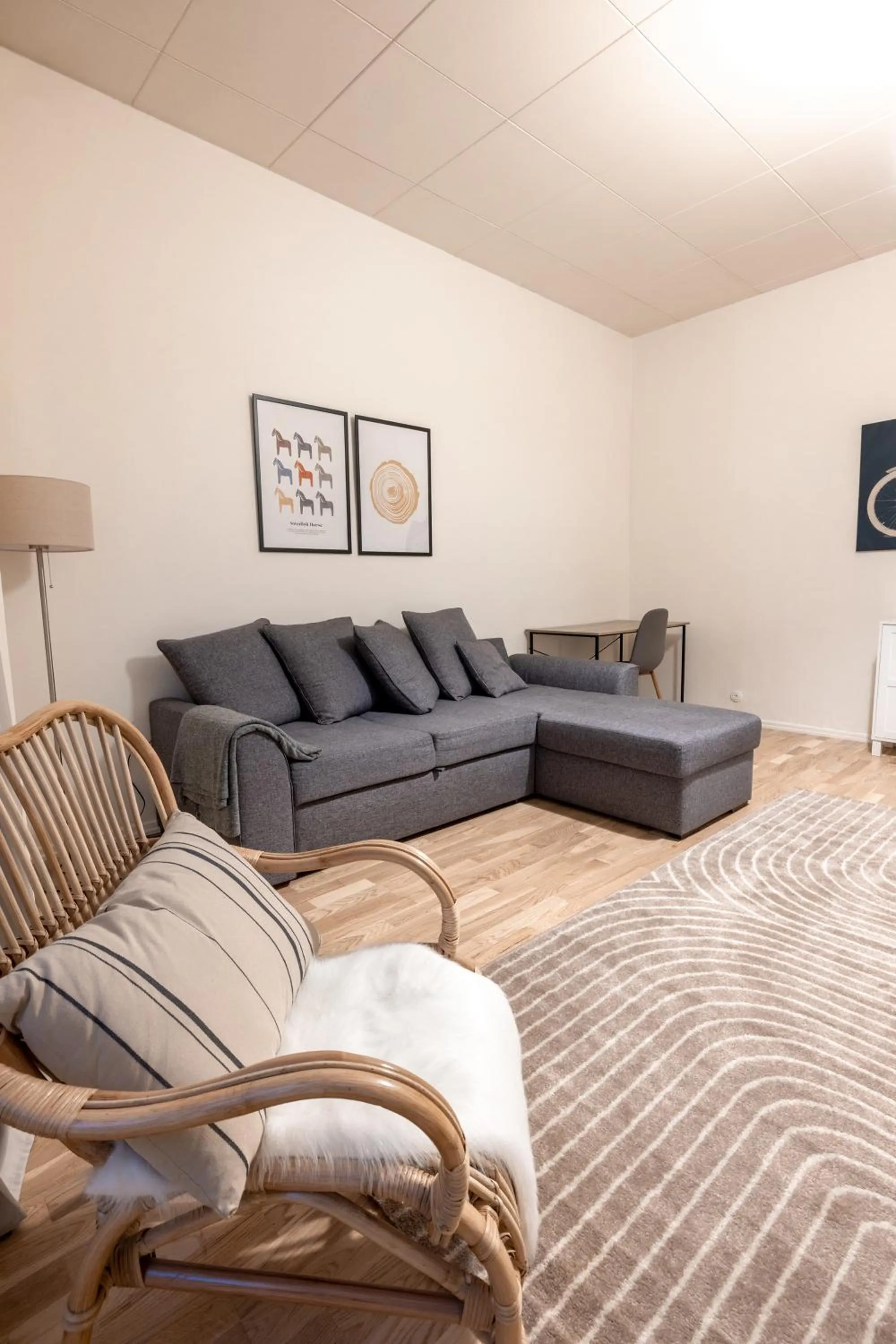 Living room in 2ndhomes Central & Cozy 1 BR Apartment in Kaisaniemi