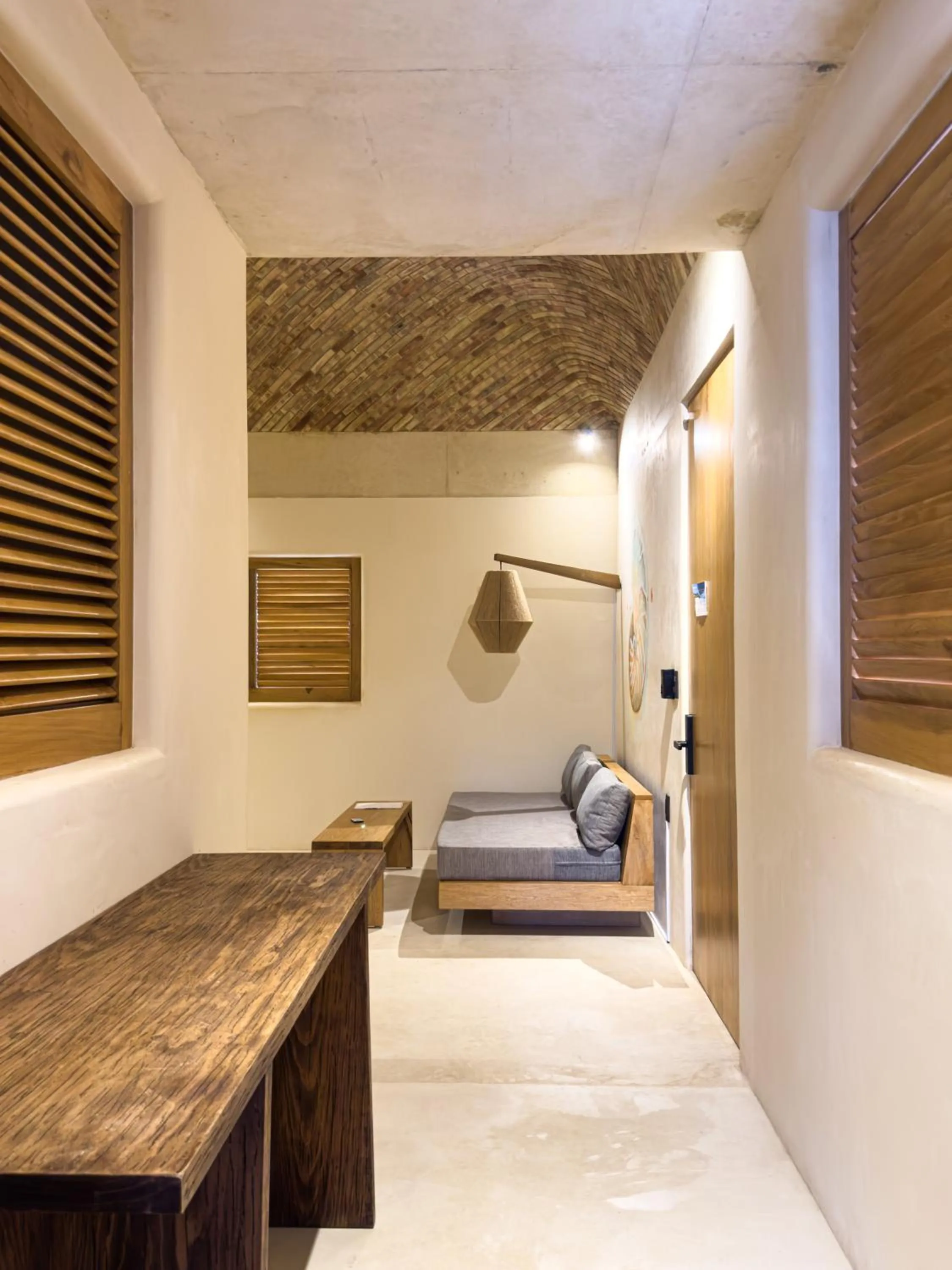 Living room, Bed in Casa Borka LUXURY FULLY FURNISHED BEACH CONDOS WITH POOL