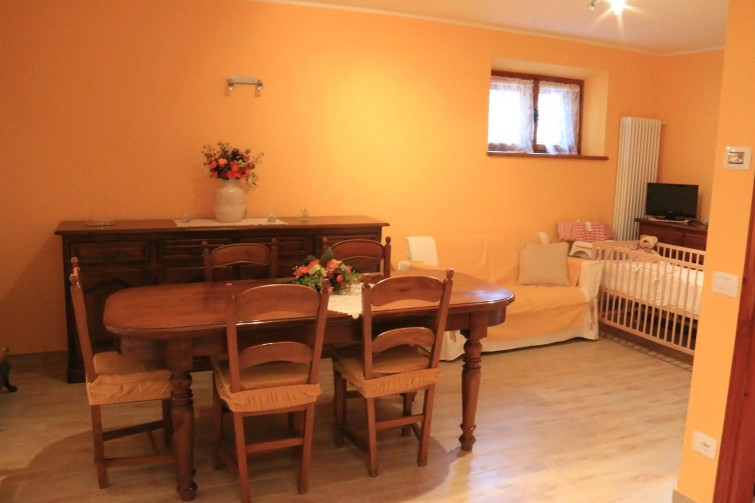 Dining area in Villa Margiò