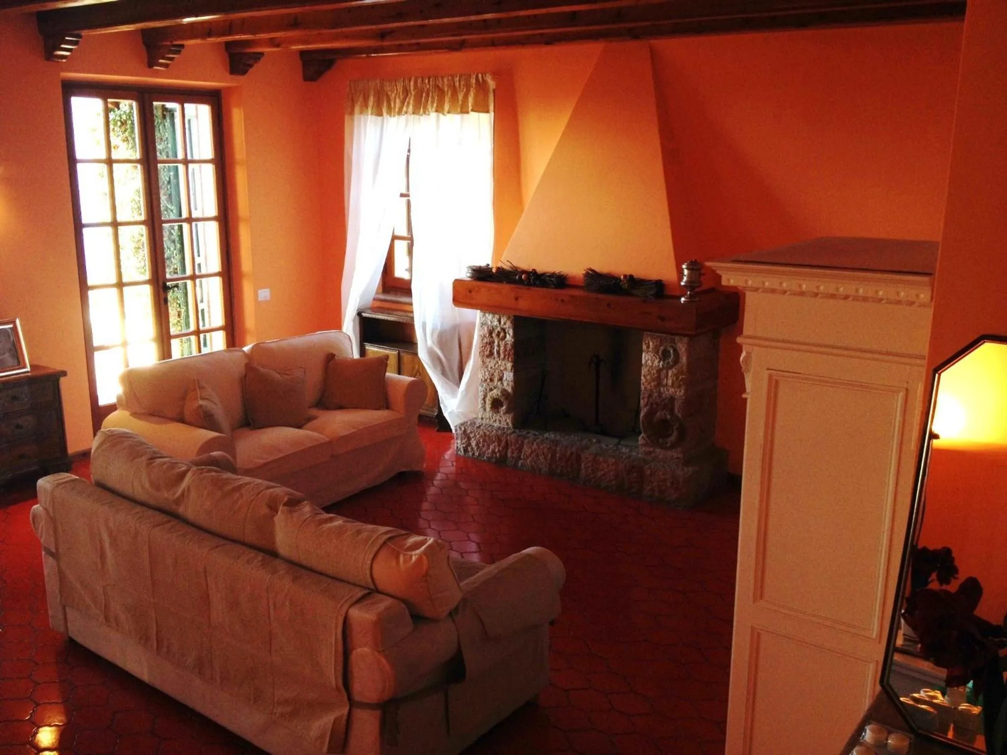 Living room in Villa Margiò