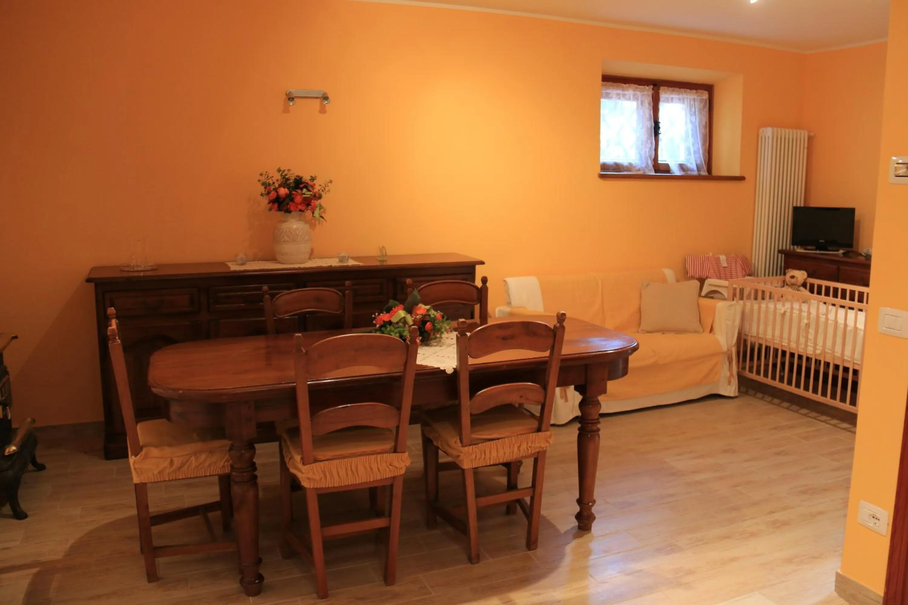 Dining area in Villa Margiò