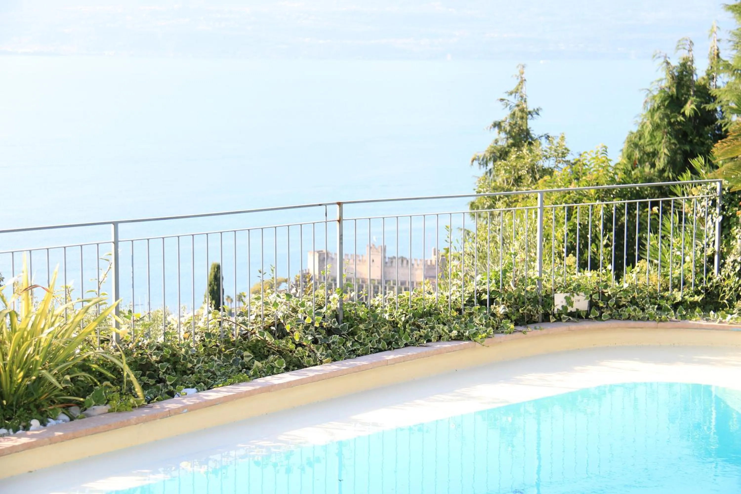 Pool view in Villa Margiò