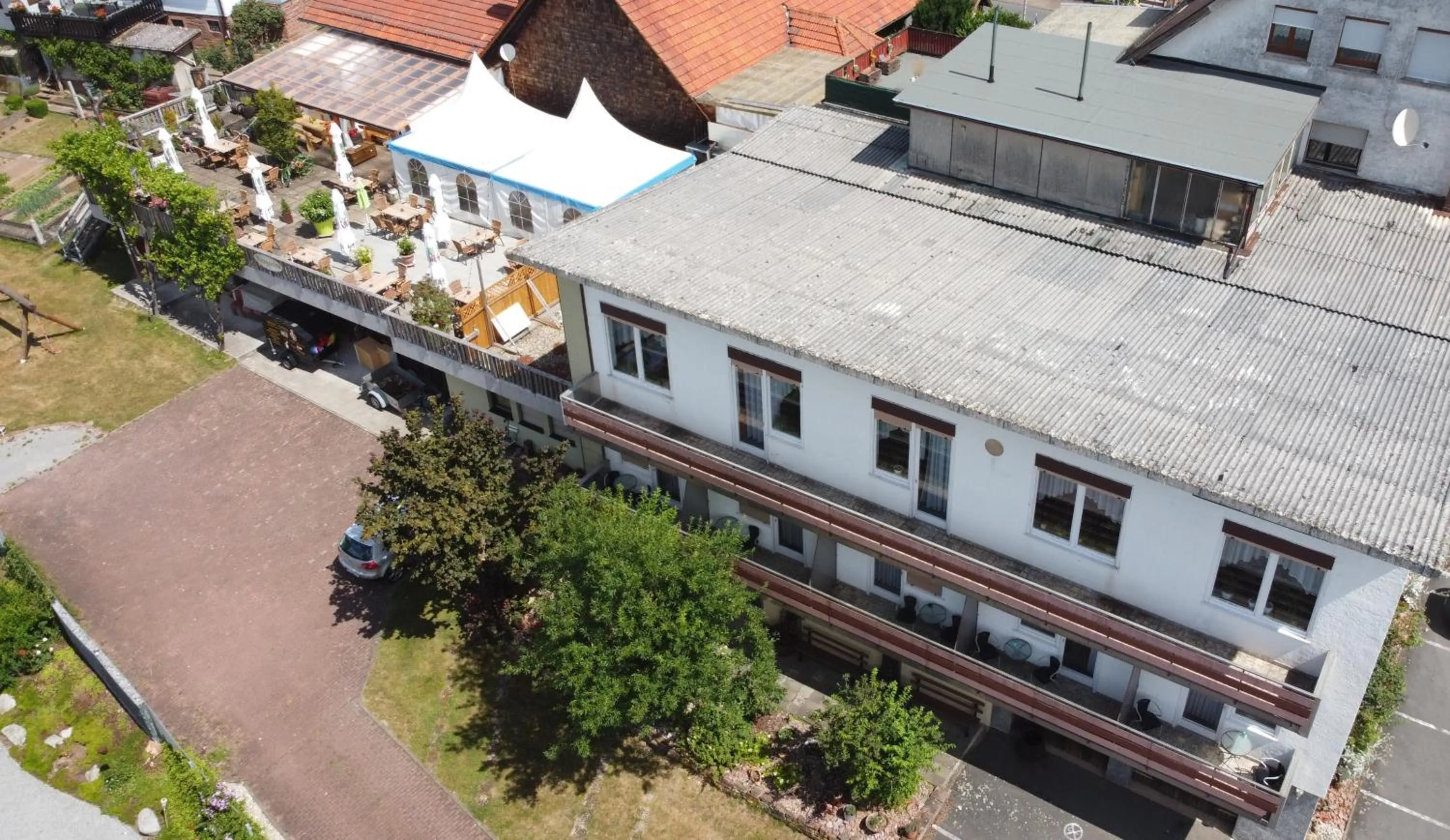 Bird's eye view in Landhotel Engel