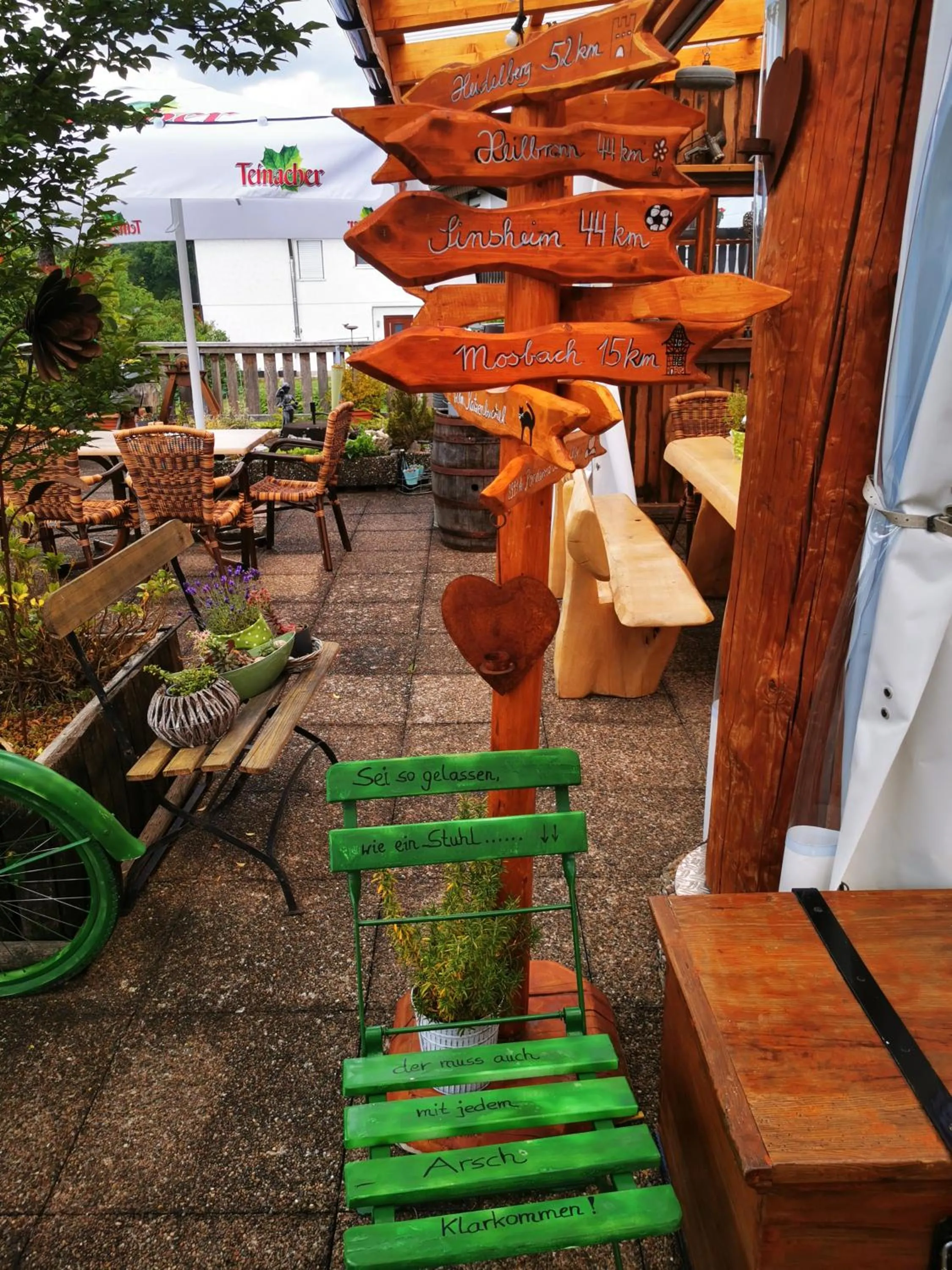 Balcony/Terrace in Landhotel Engel