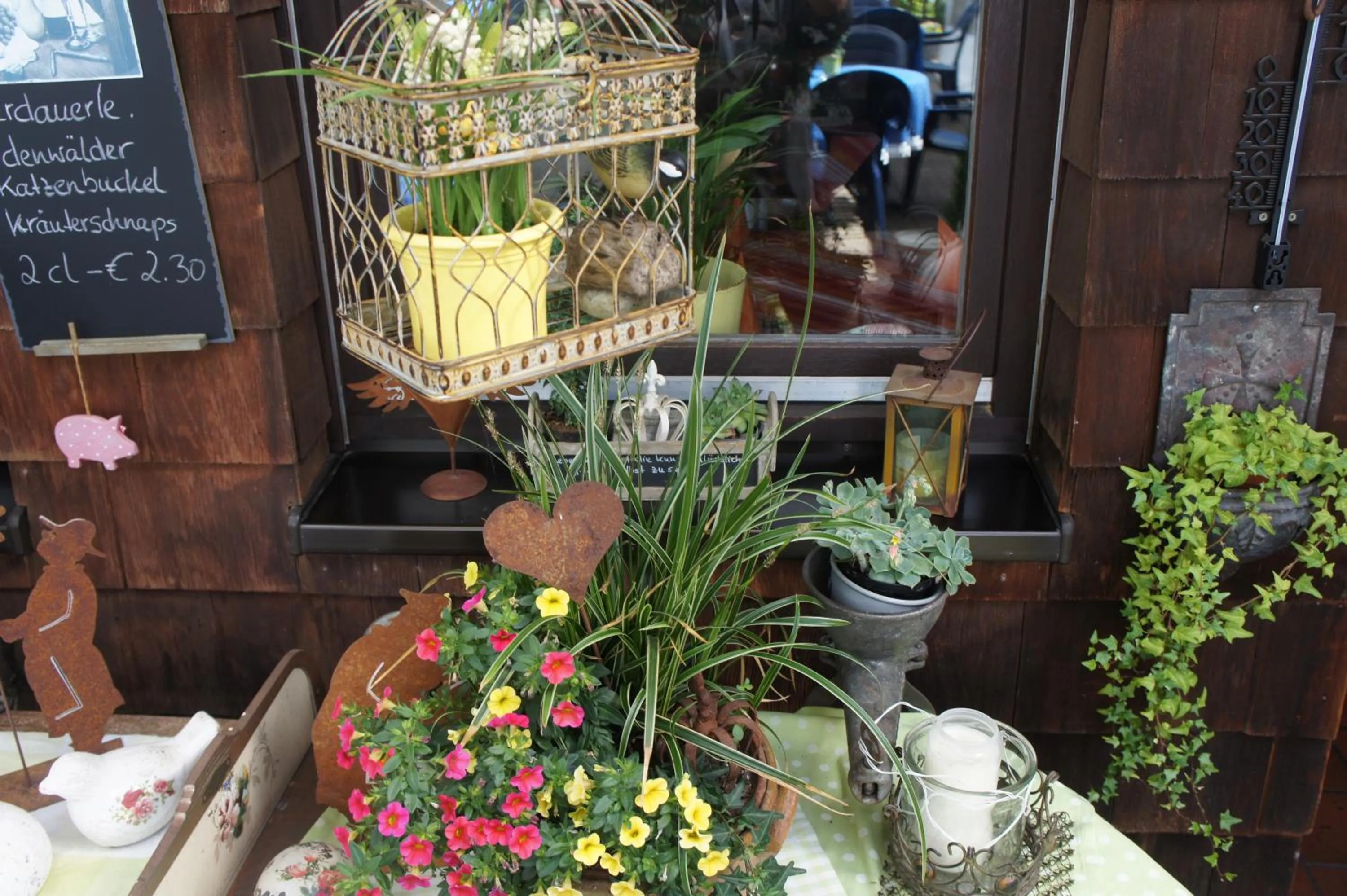 Decorative detail in Landhotel Engel